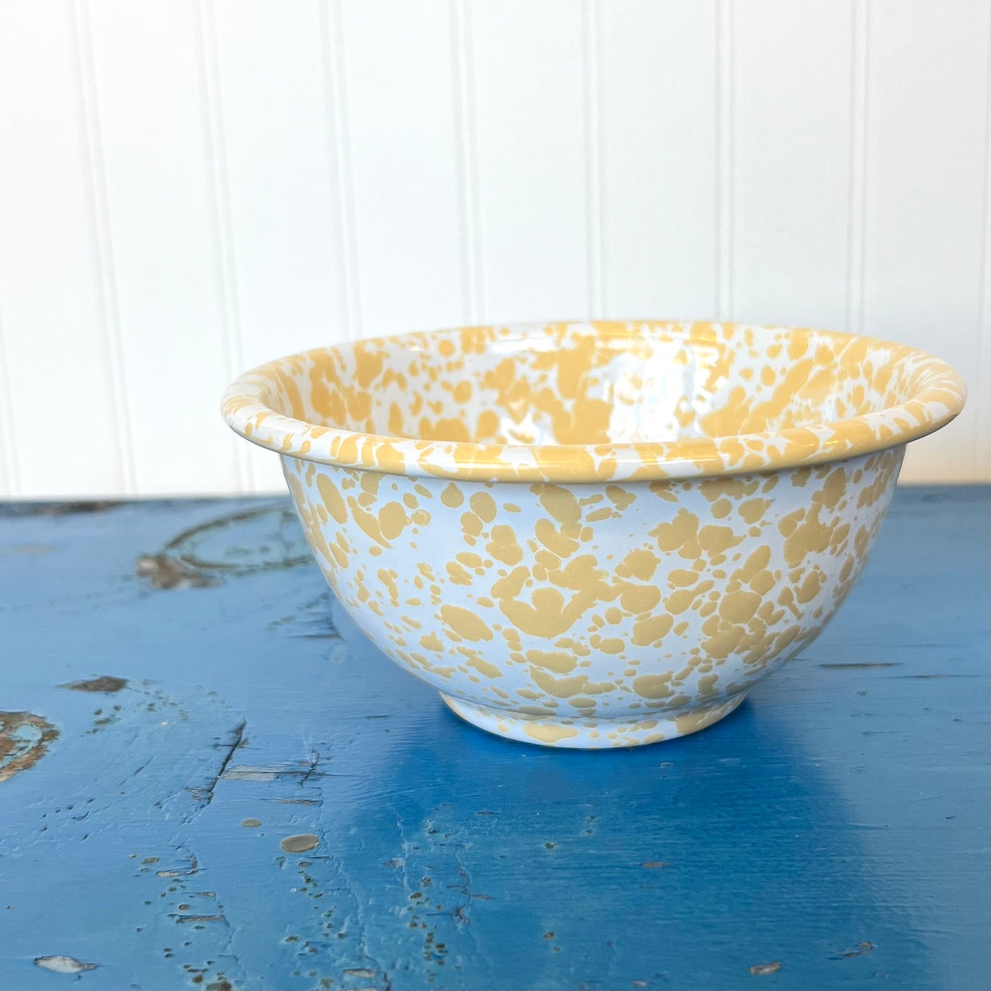 Enamel Splatterware Bowl