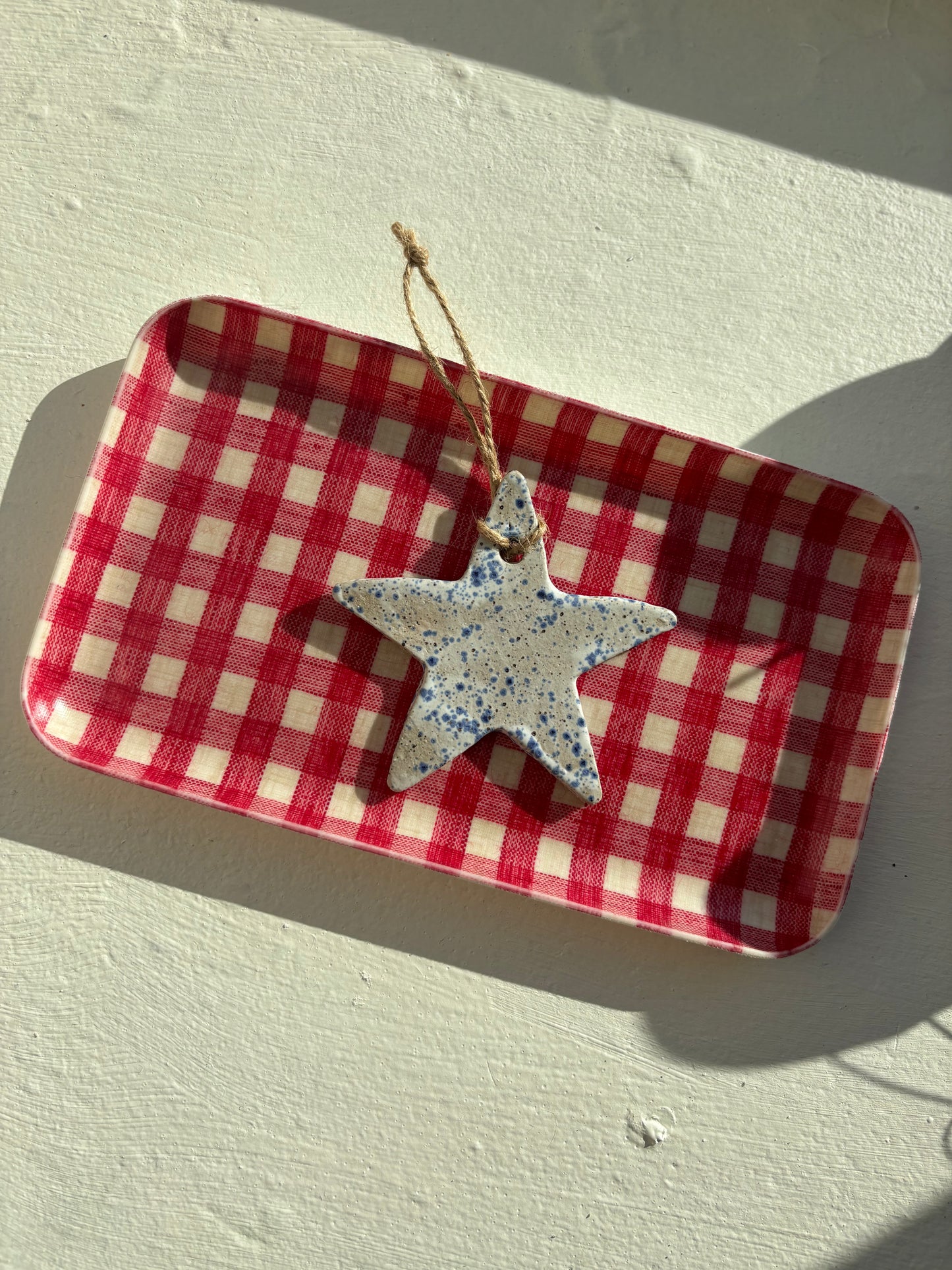 Ceramic Star Ornament