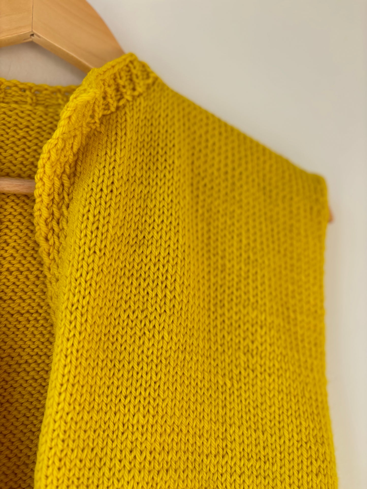 Handknit Wool Vest
