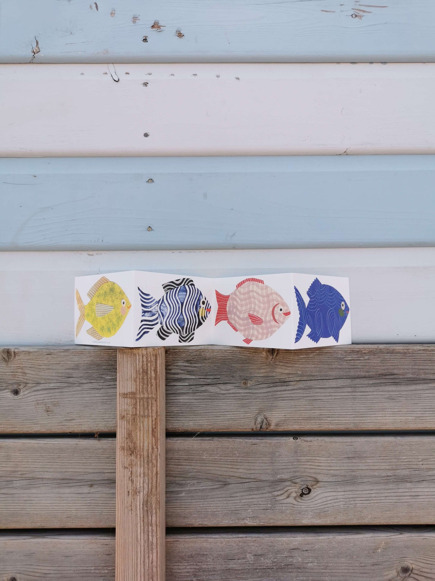 Fish Foldout Card