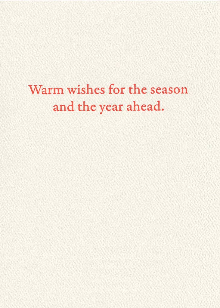 Quiet Night Card
