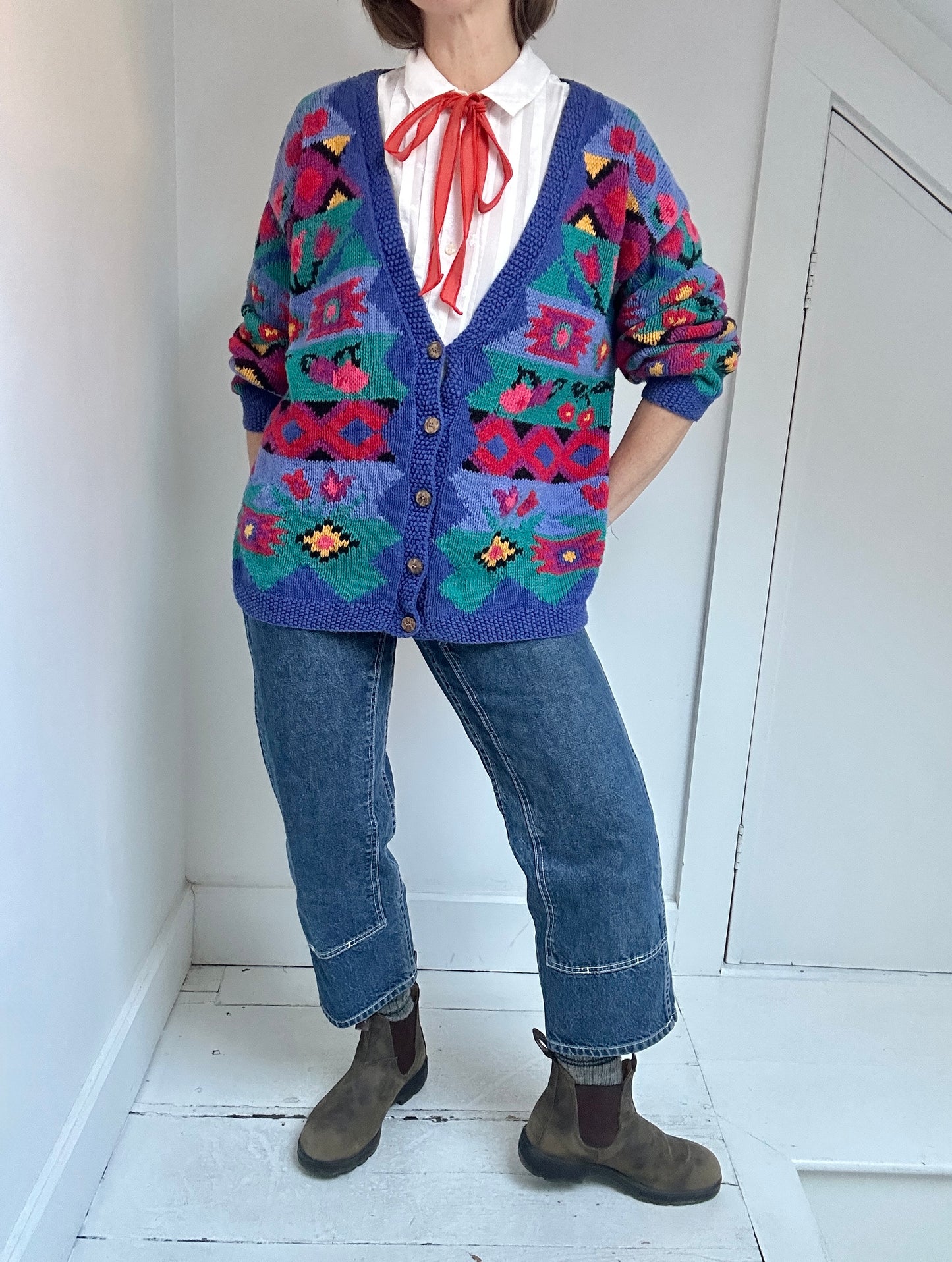Vintage Patchwork Cardigan