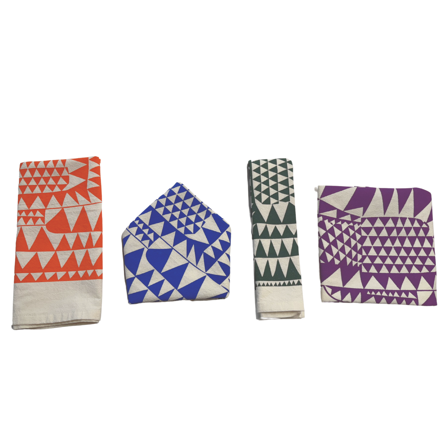 Dolphin Studio Triangle Napkins (4)