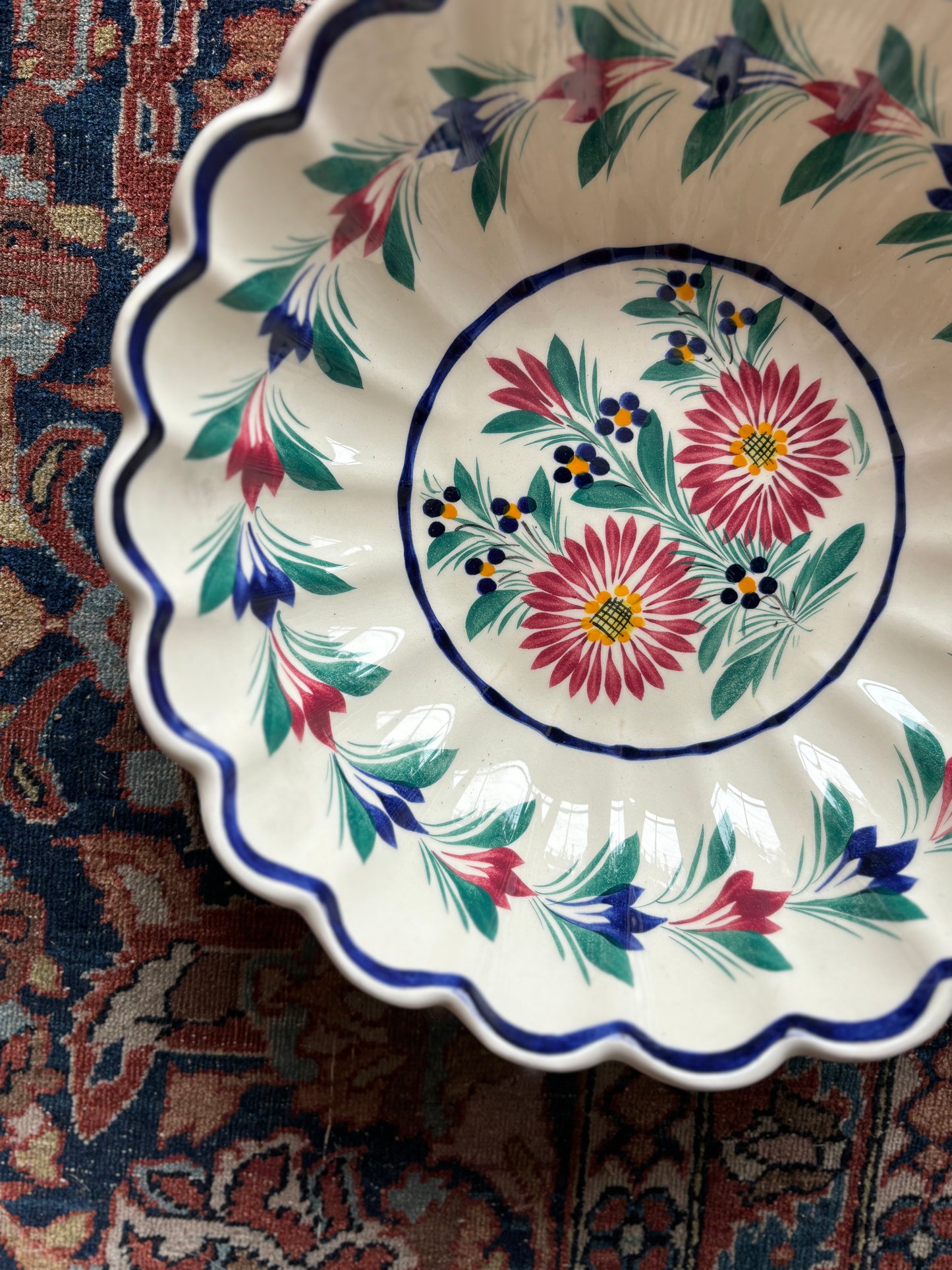 Quimper Floral Bowl