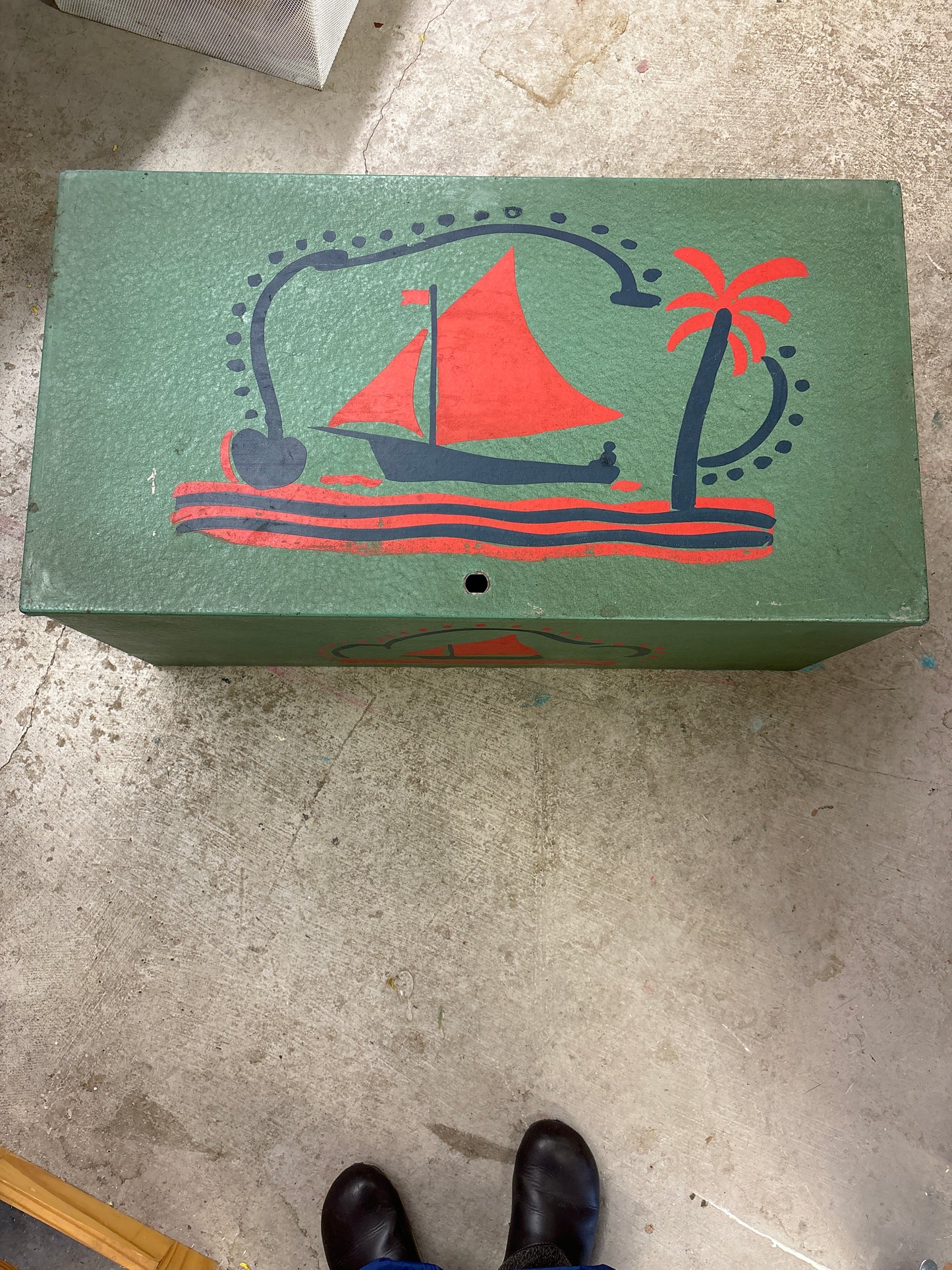 Sailboat Chest