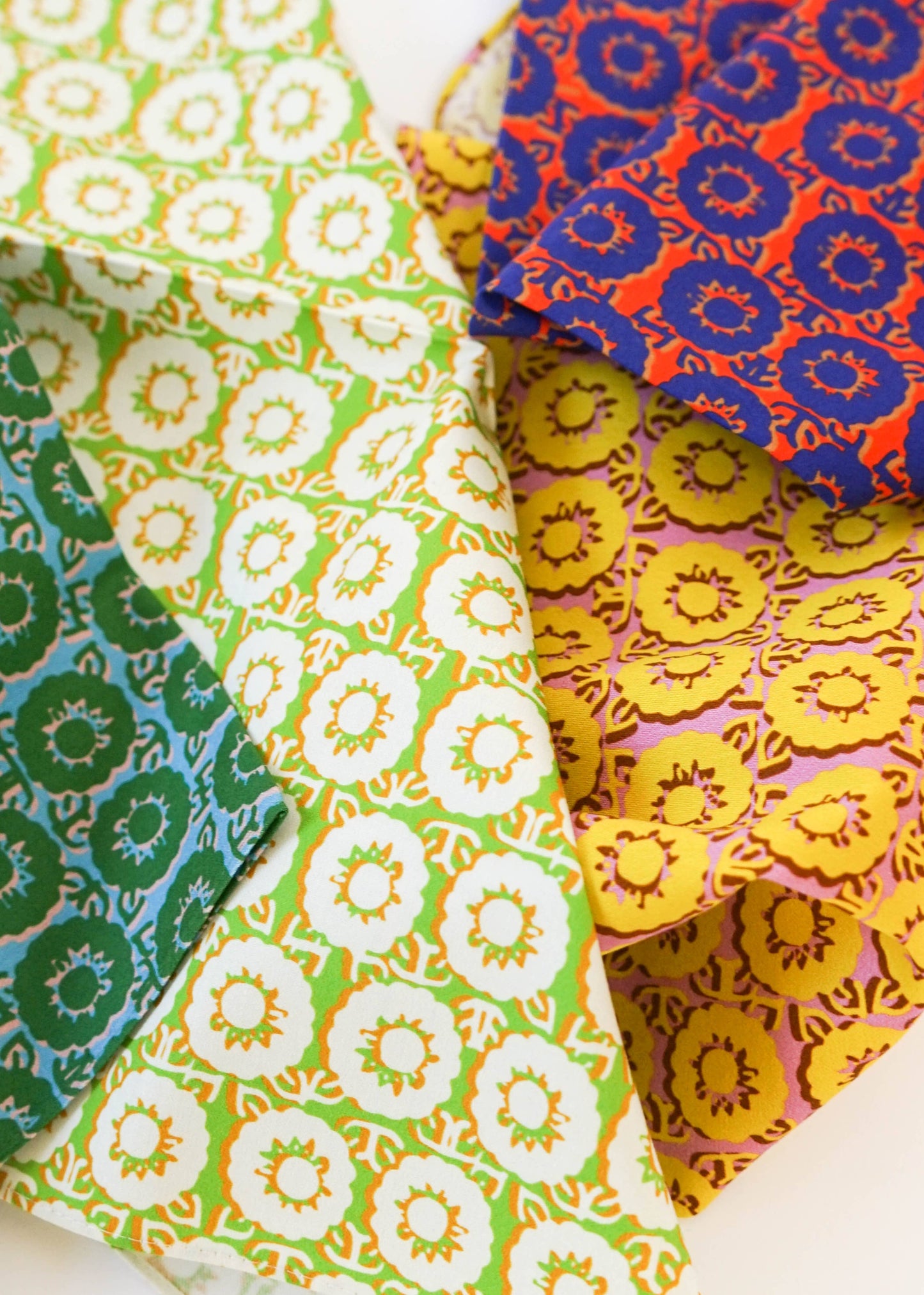 Primary Garden Napkin Set