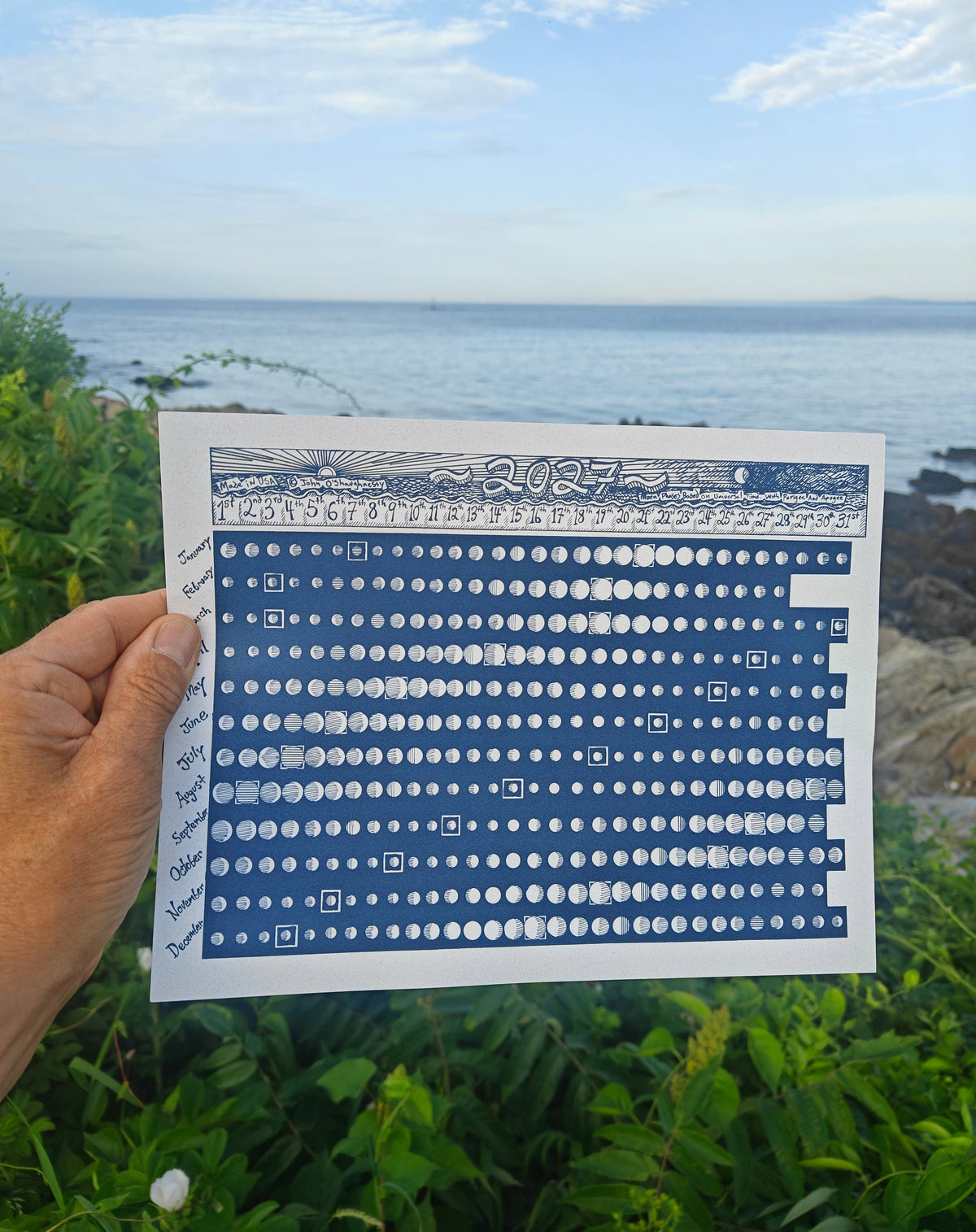 2027 Moon Calendar