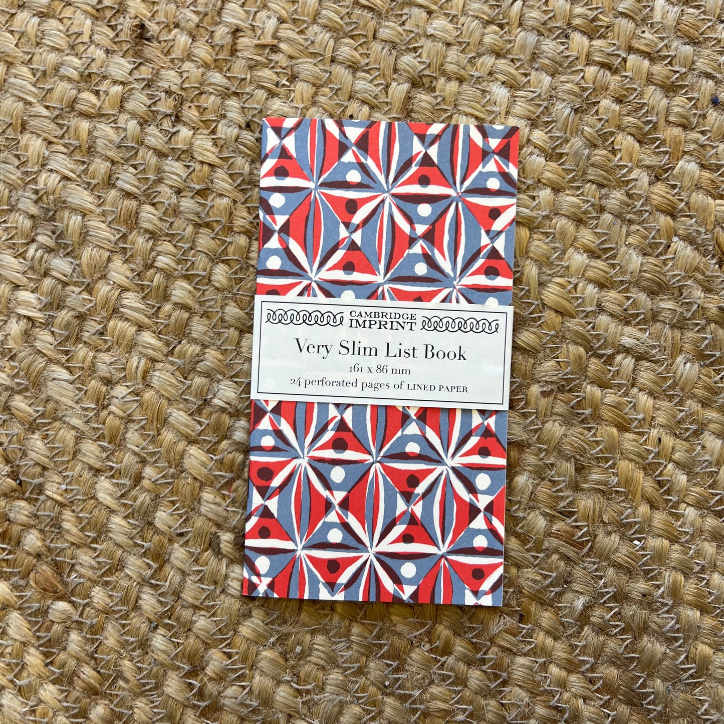 Very Slim List Book