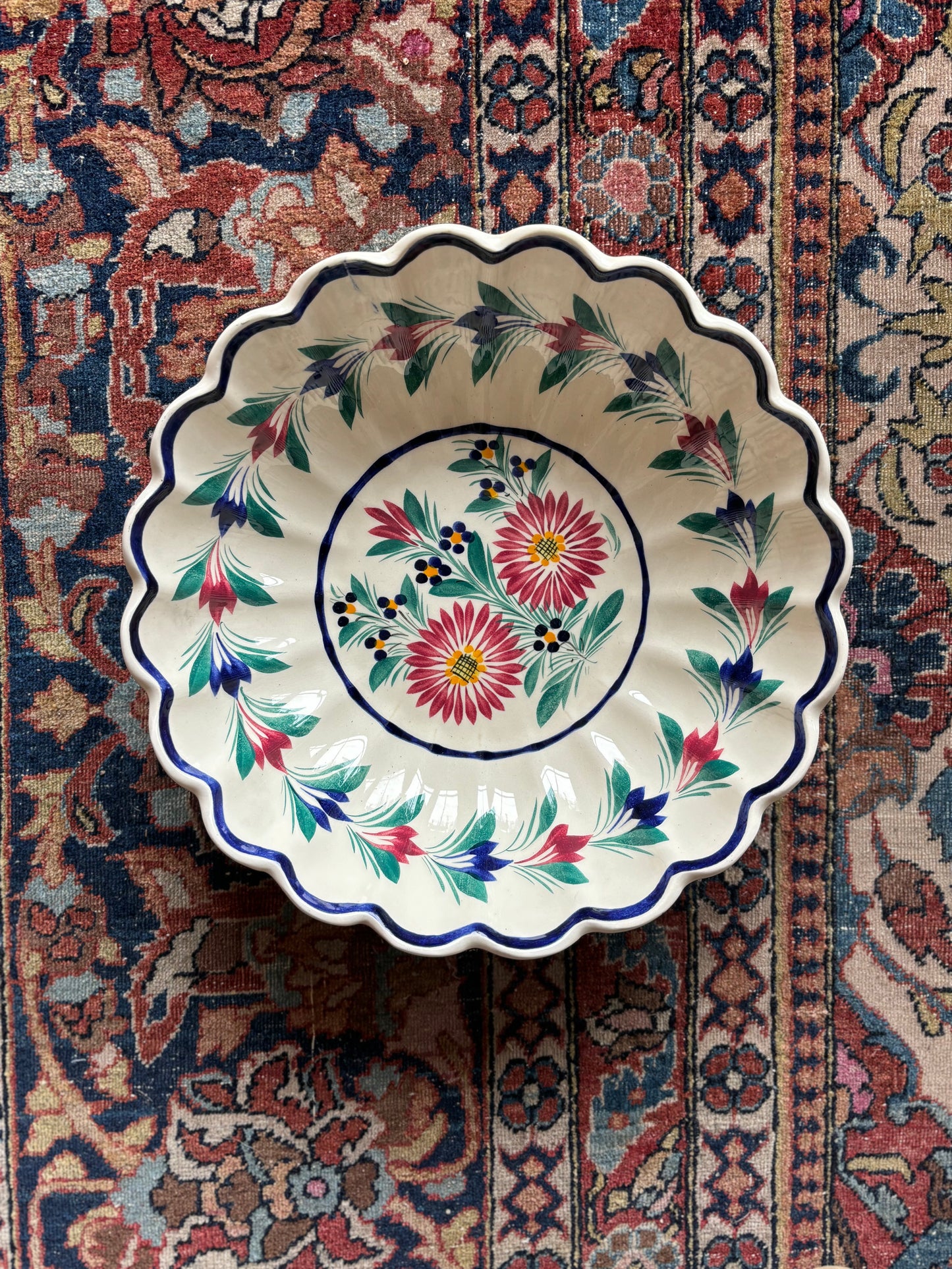 Quimper Floral Bowl