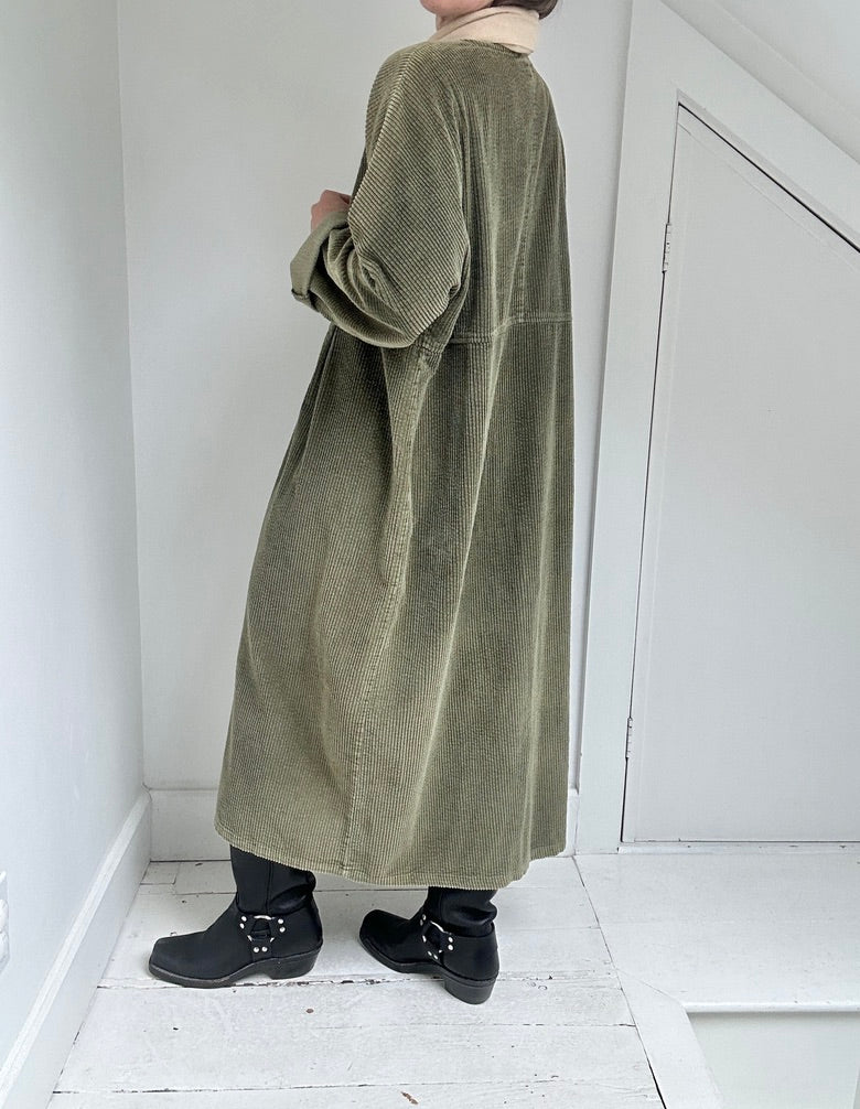 Wide Wale Corduroy Dress