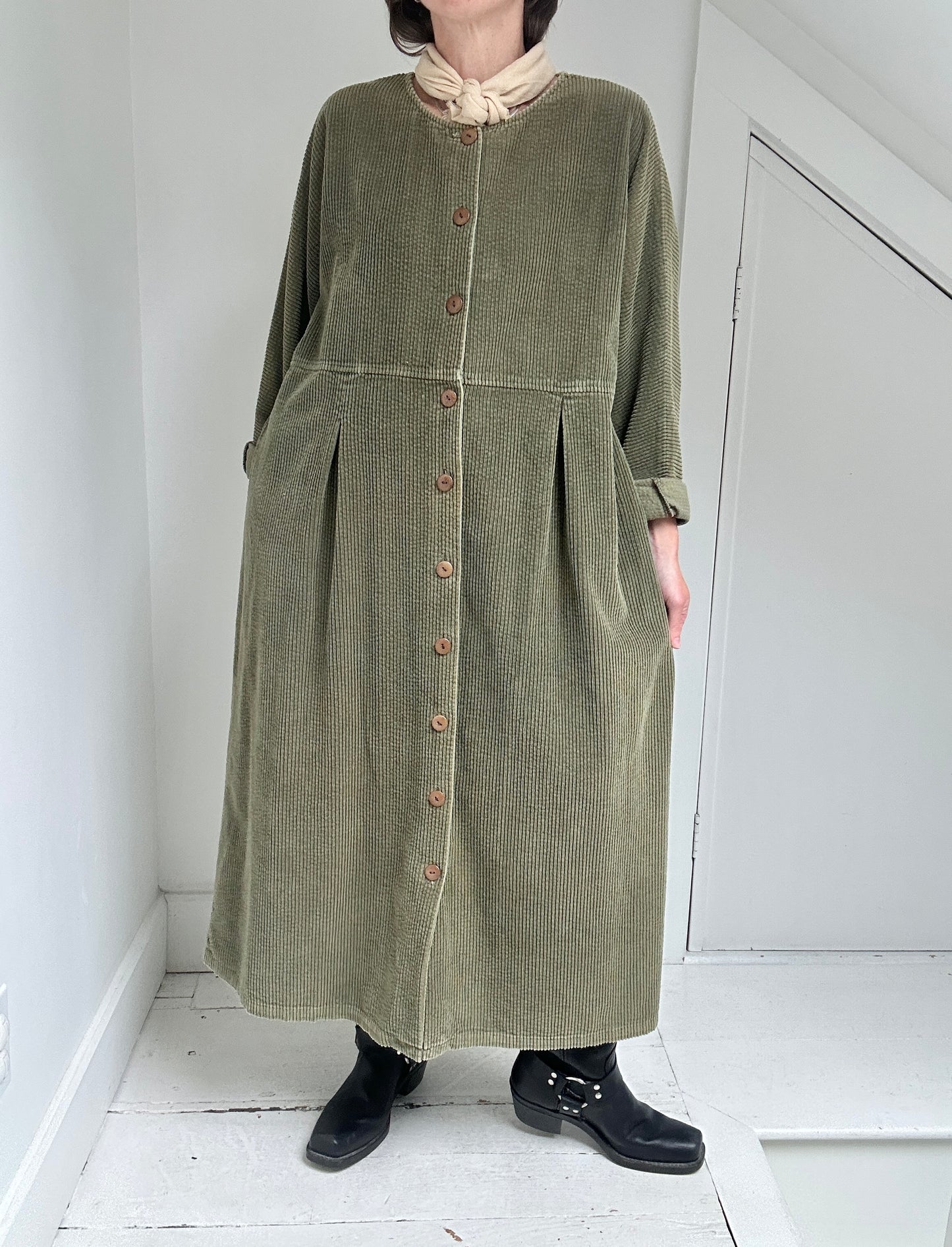 Wide Wale Corduroy Dress