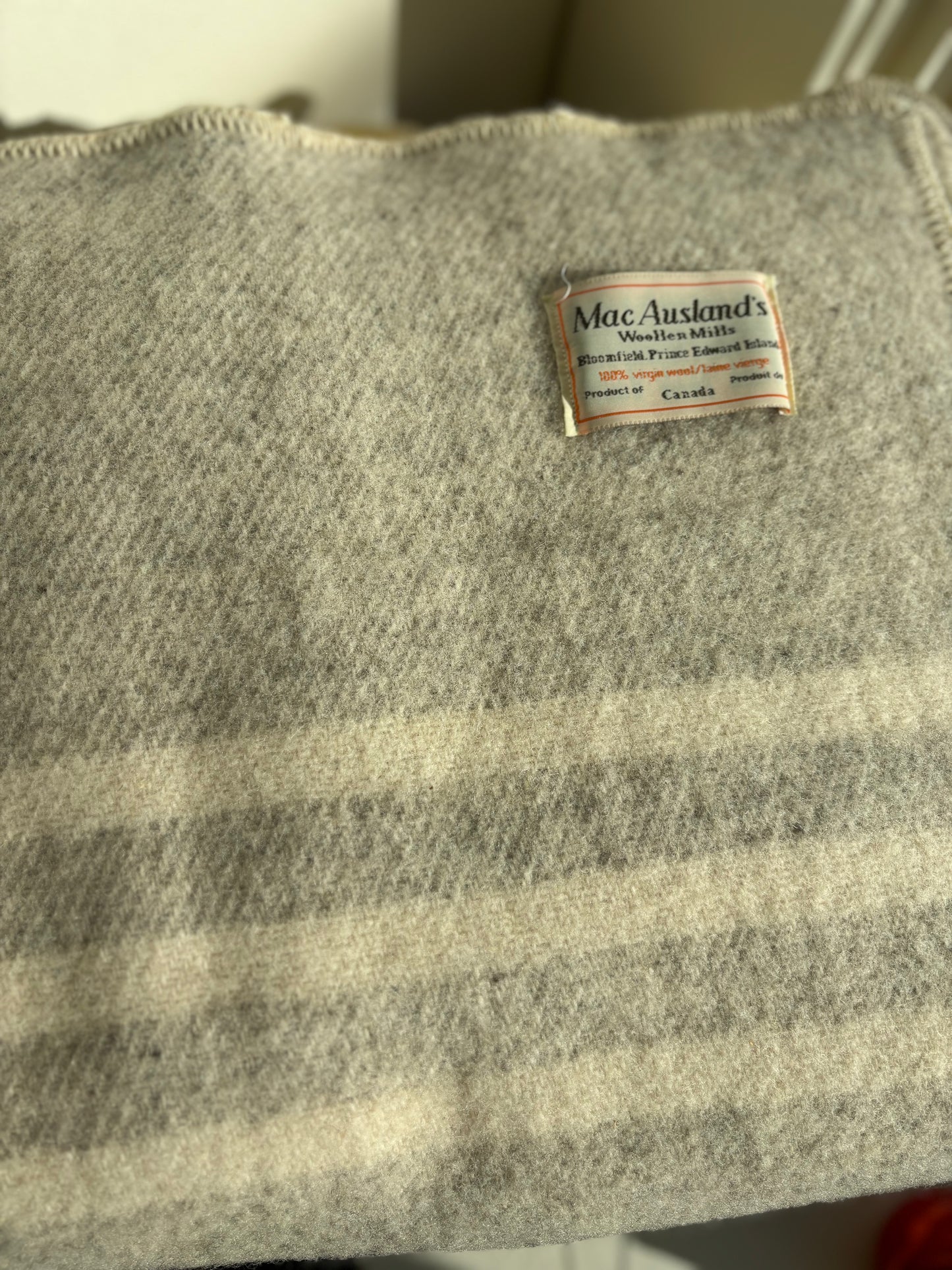 Wool Throw Blanket