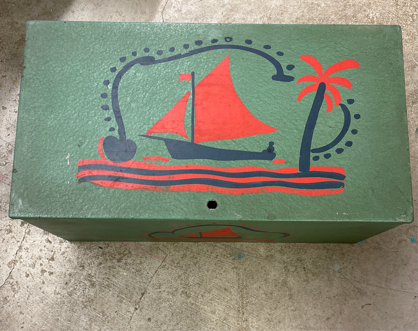 Sailboat Chest