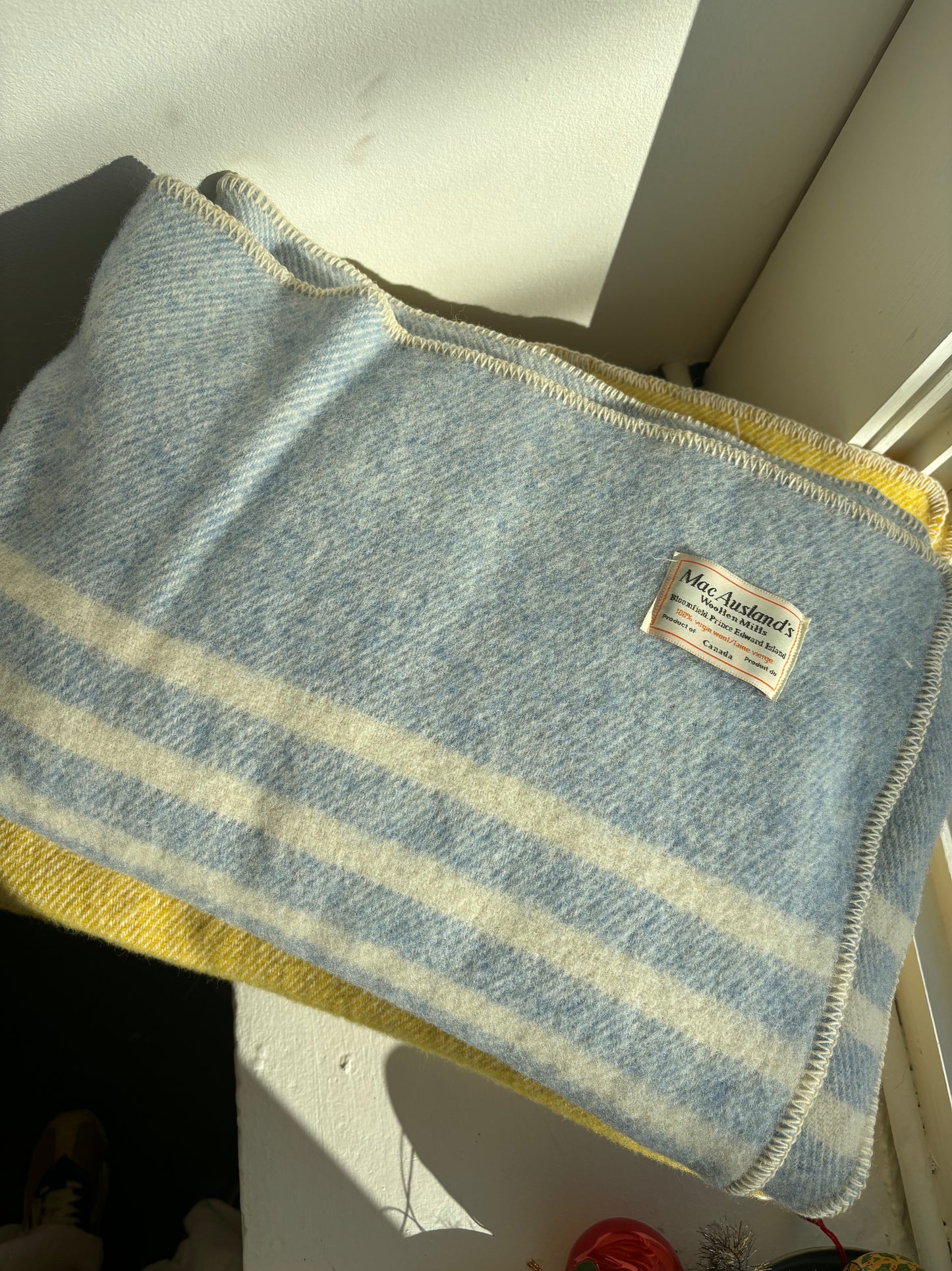 Wool Throw Blanket