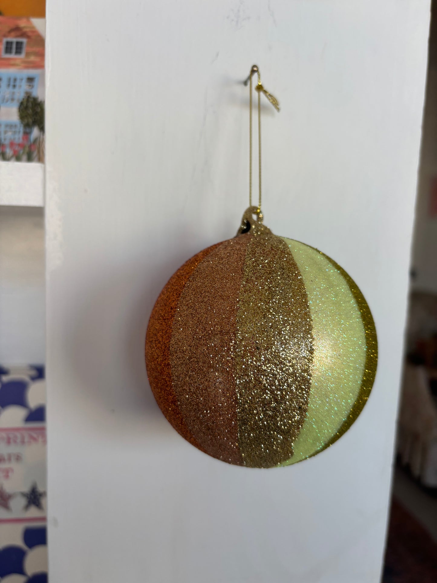 Large Rainbow Sparkle Bauble