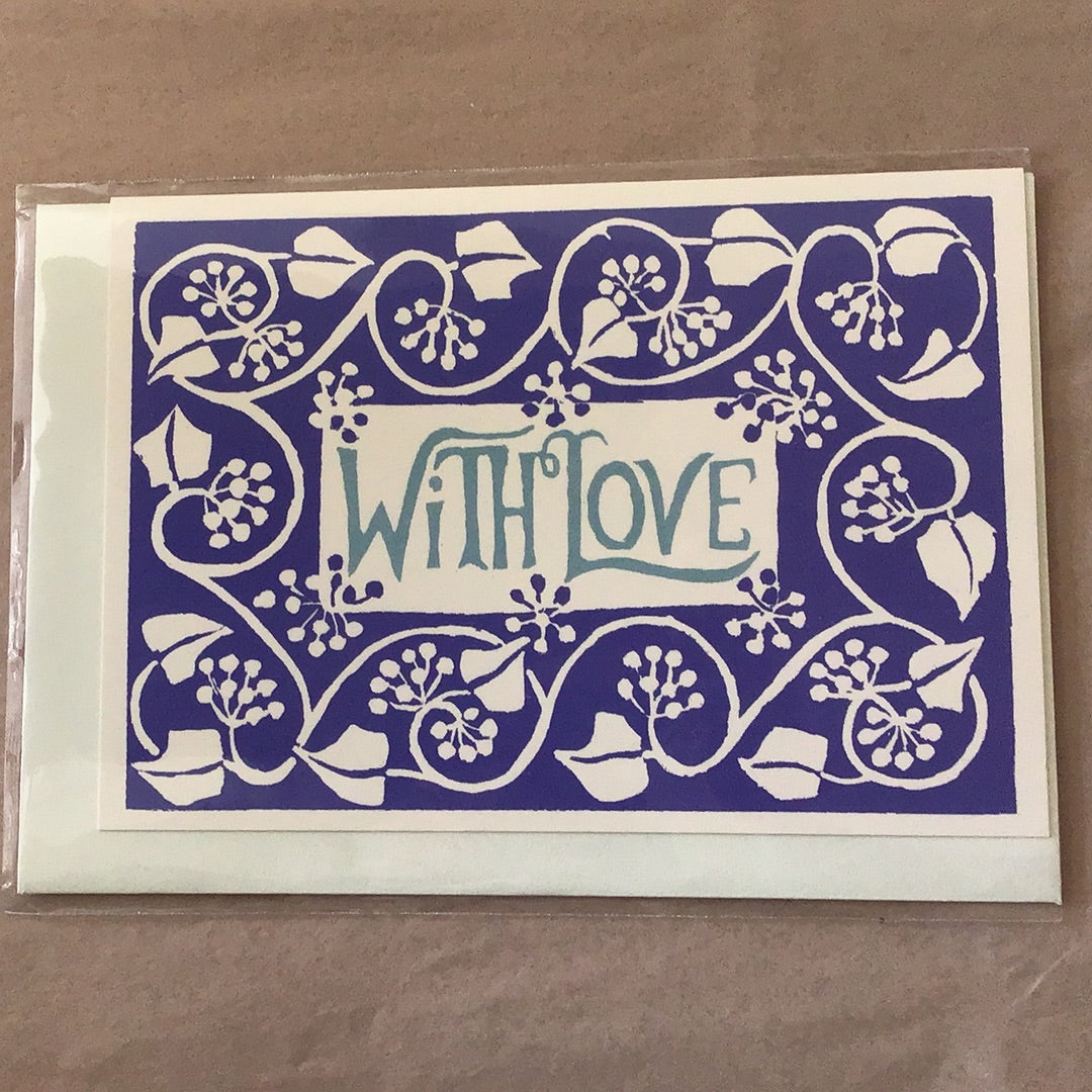 With Love Ivy card