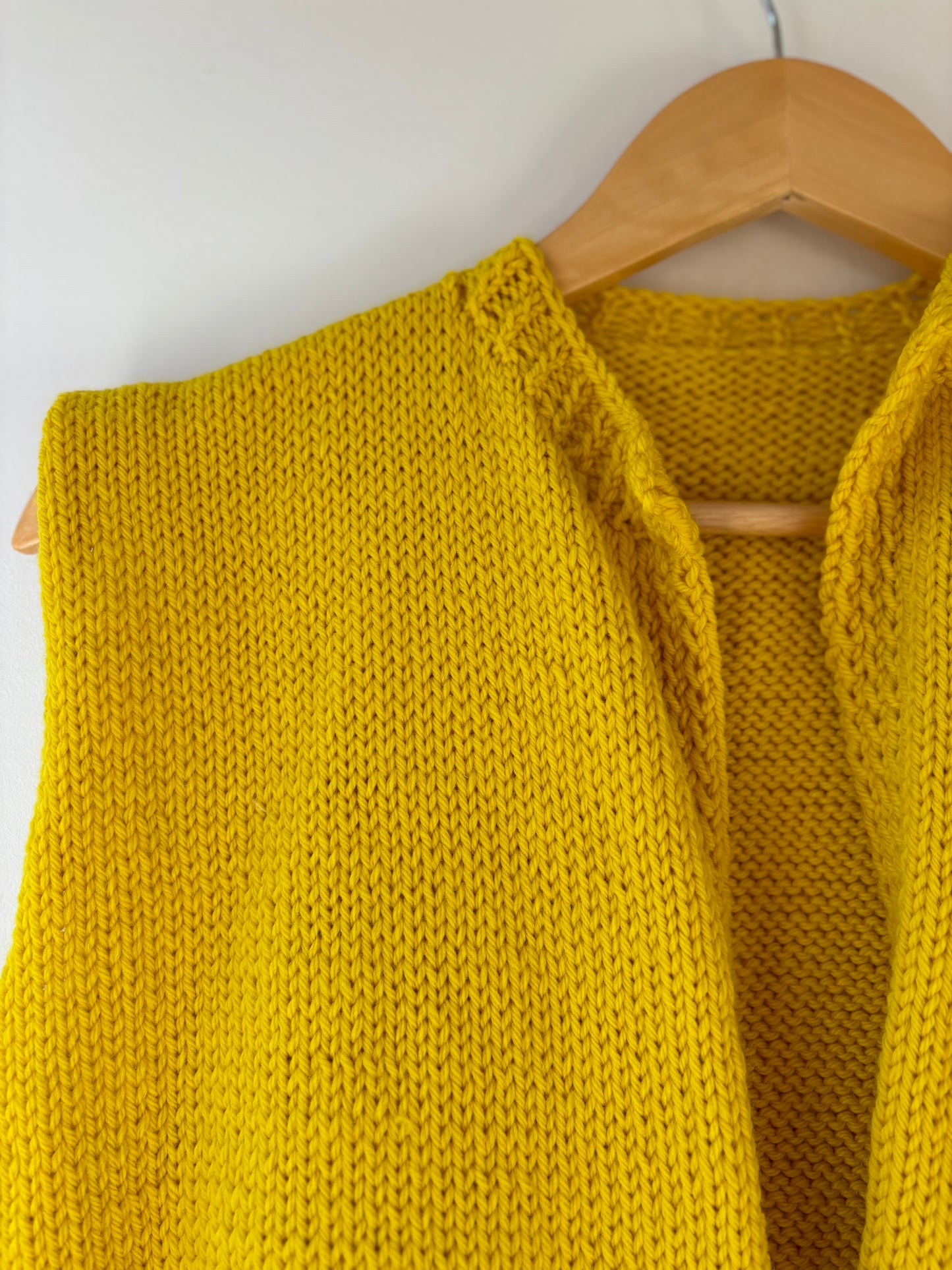Handknit Wool Vest