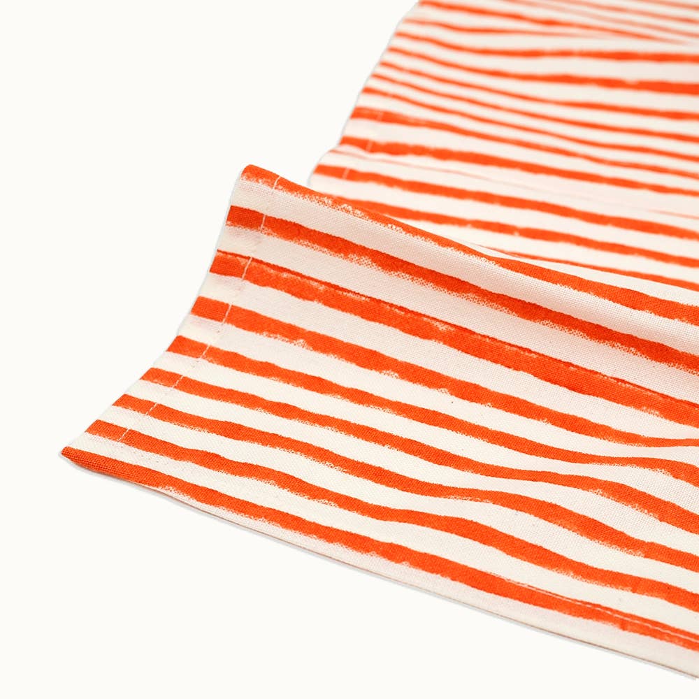 Block Print Linen Napkin Set