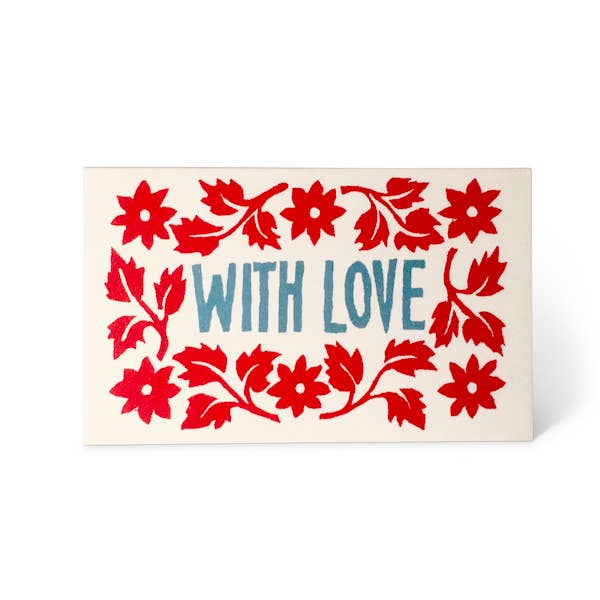 With Love Pack of Cards (Red and Blue)