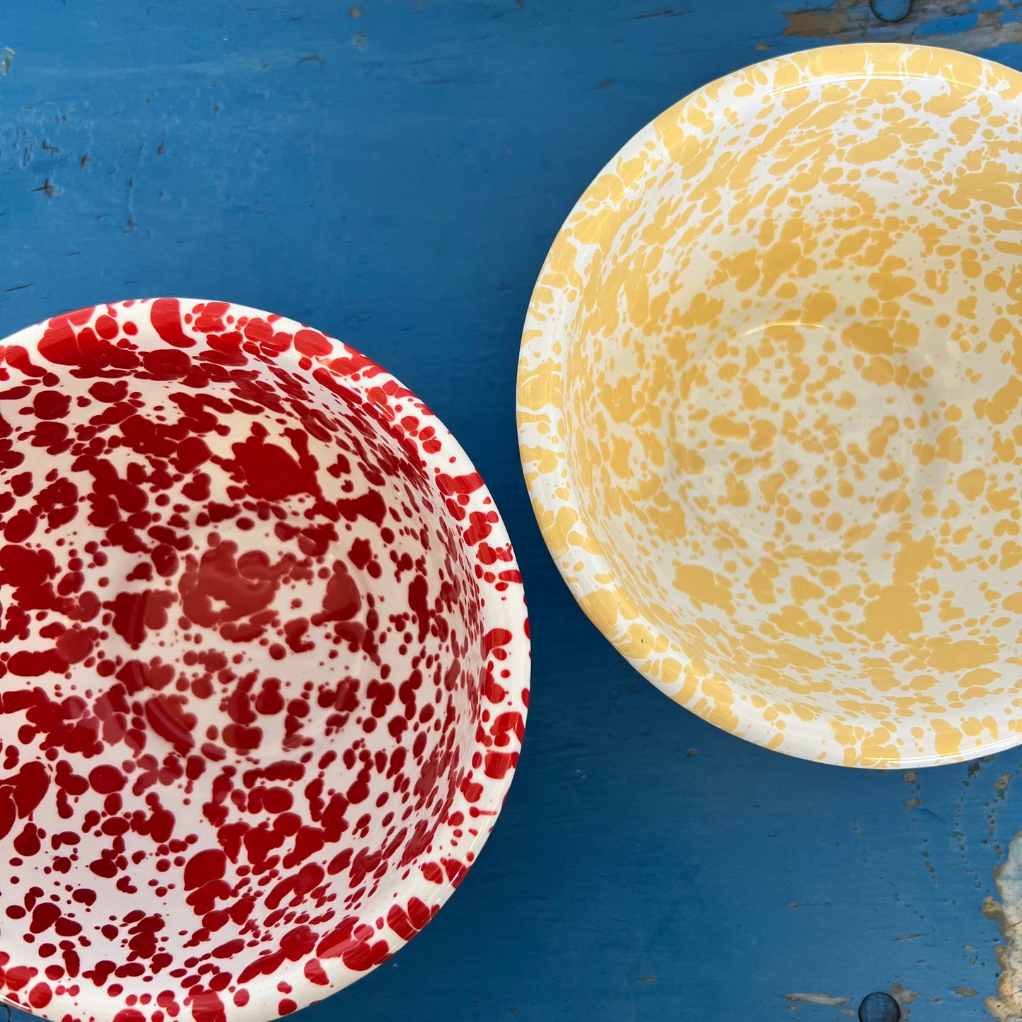 Enamel Splatterware Bowl