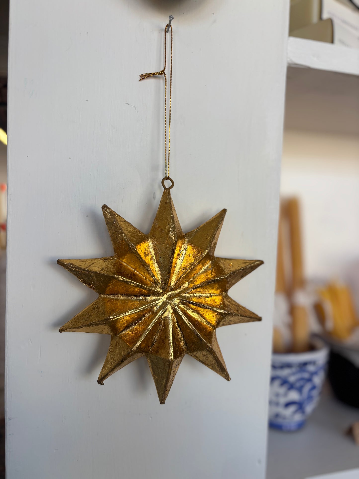 Gold Star Ornament