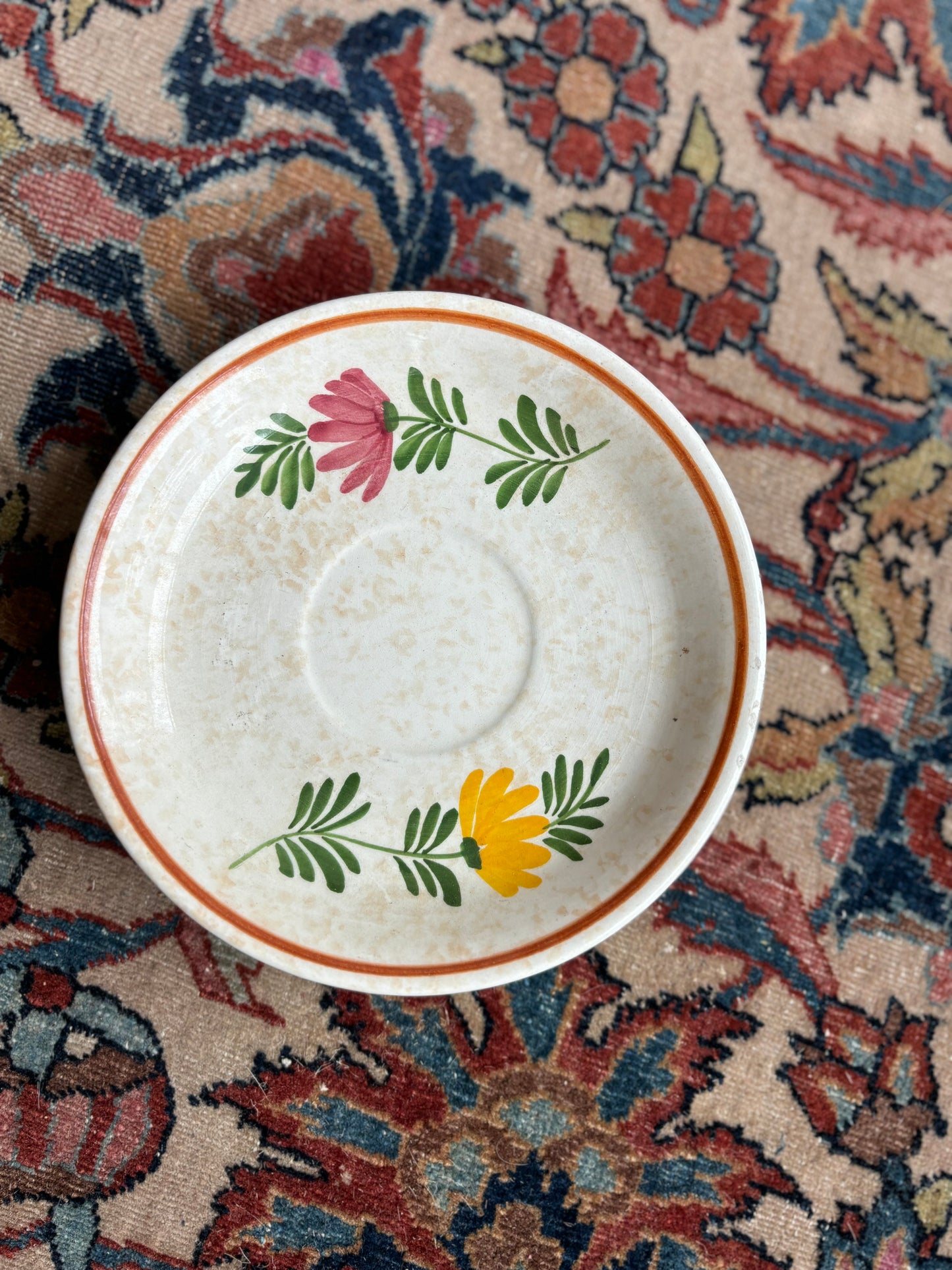 Alpine Peasant Teacups & Saucers