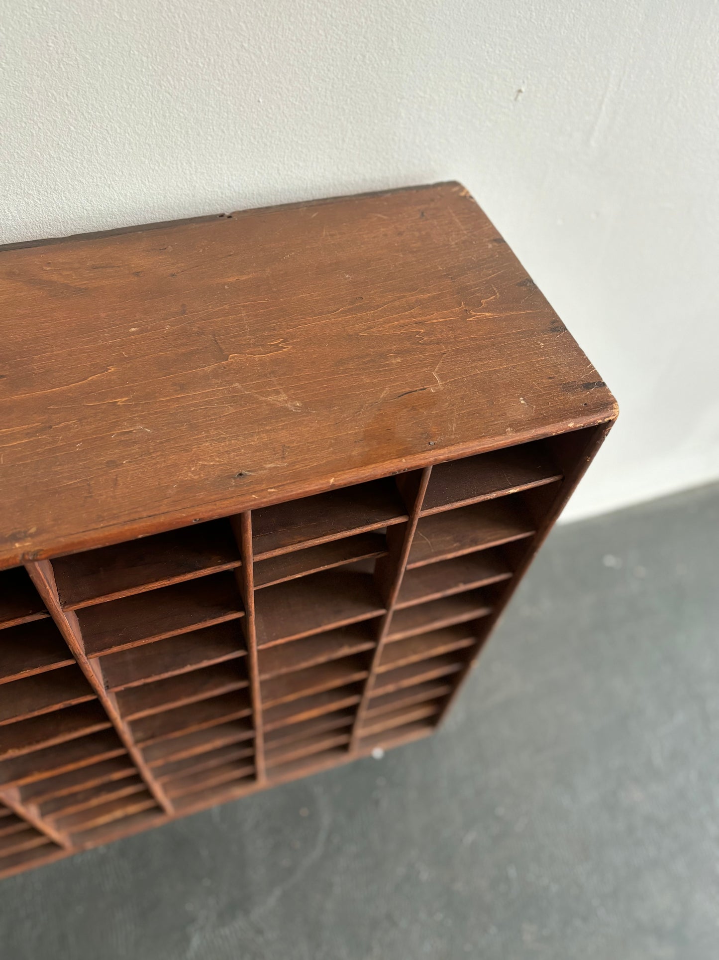 Antique Sorting Cubbies