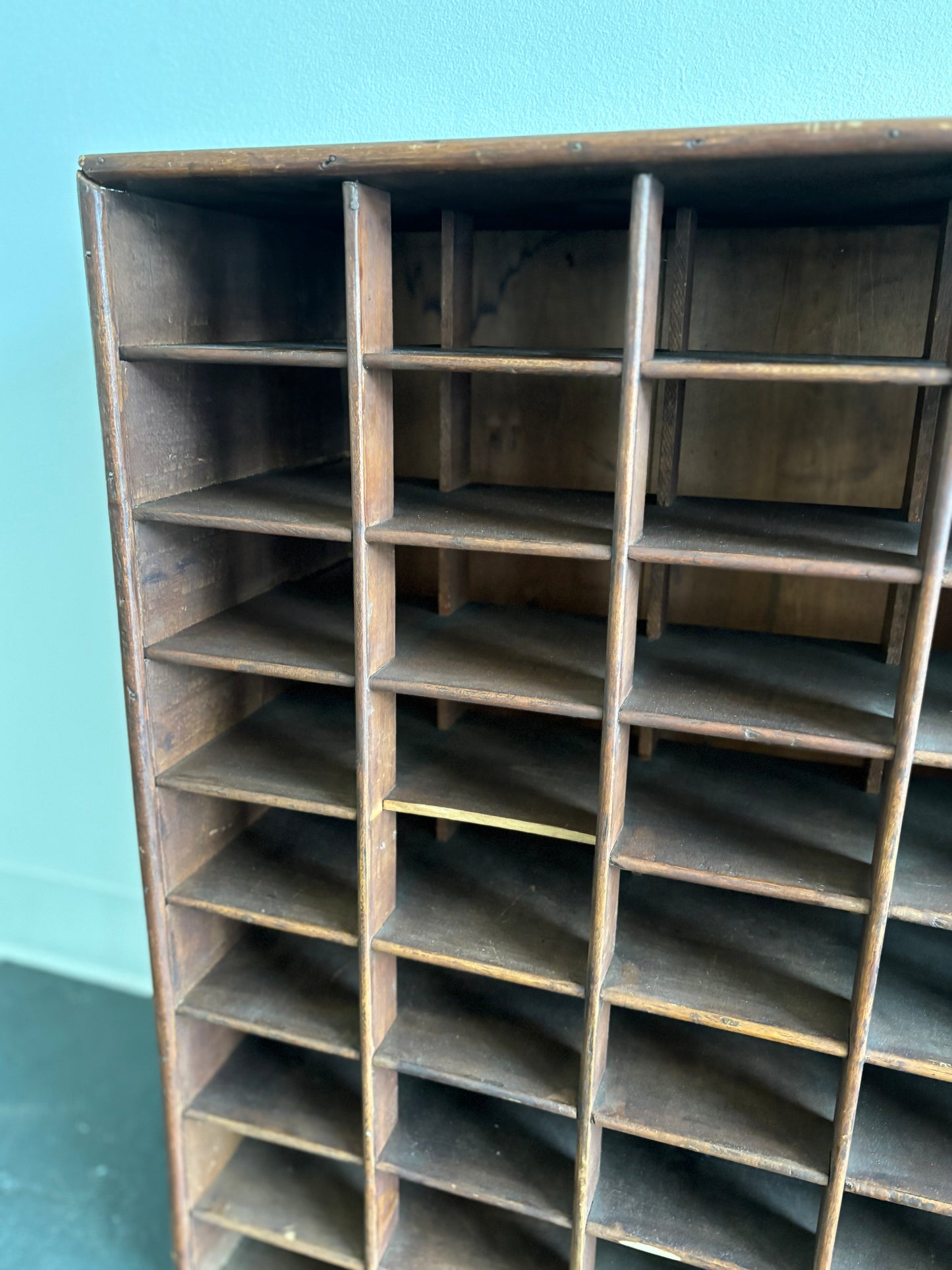 Antique Sorting Cubbies