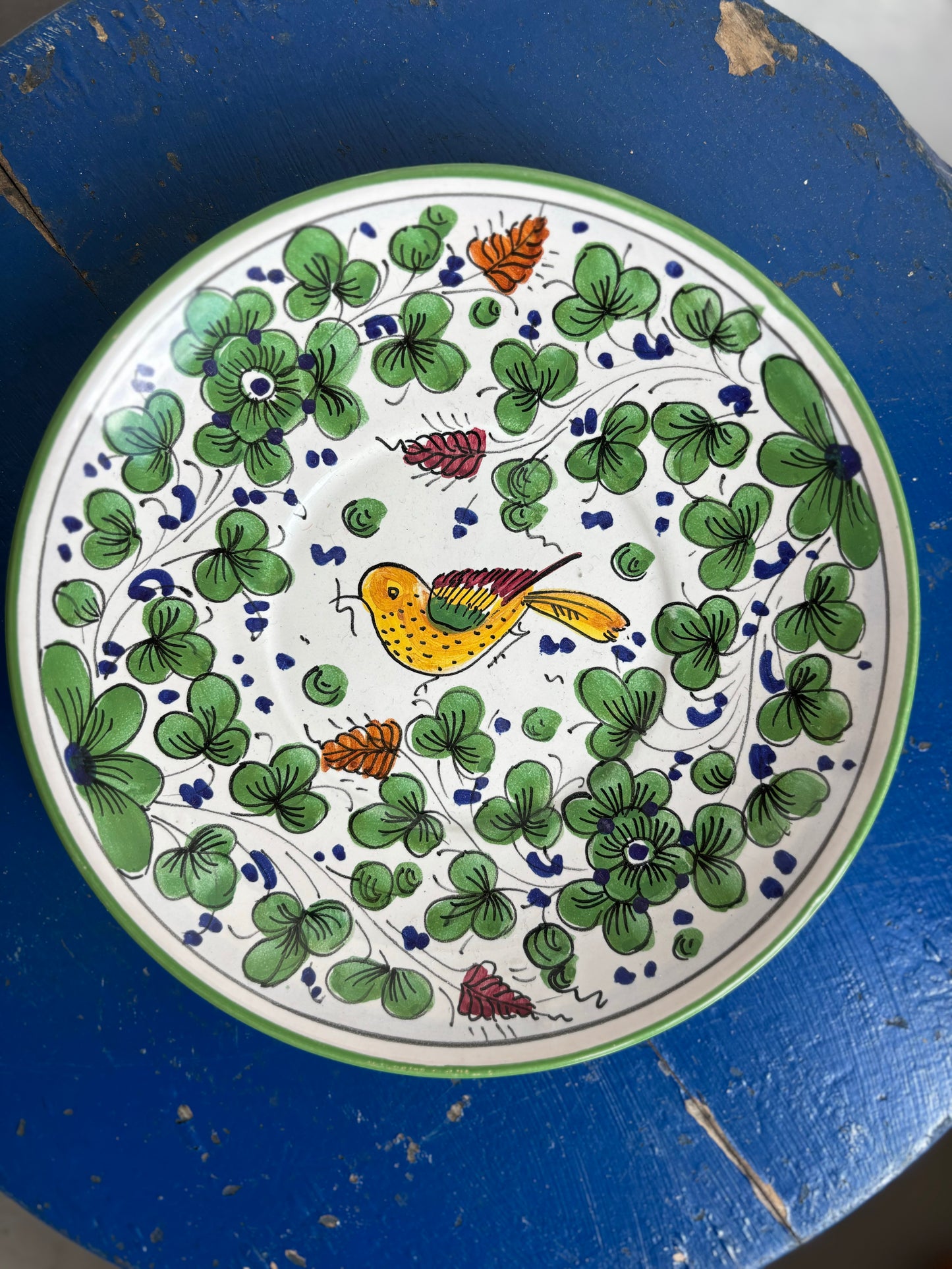 Vintage Bird Plate
