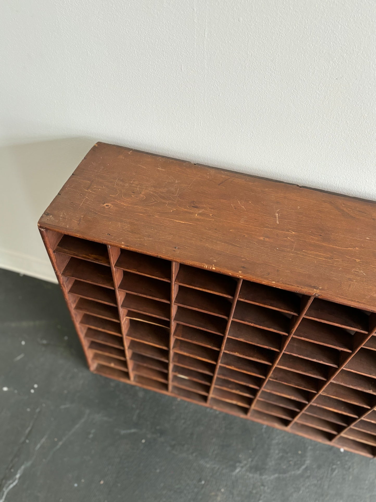 Antique Sorting Cubbies