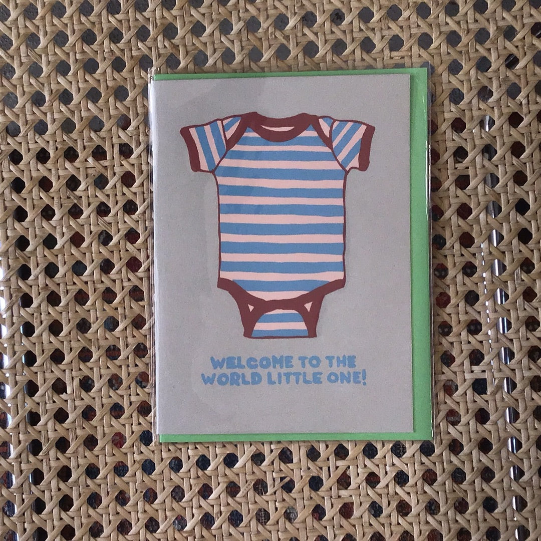 Welcome to the World Little One Card