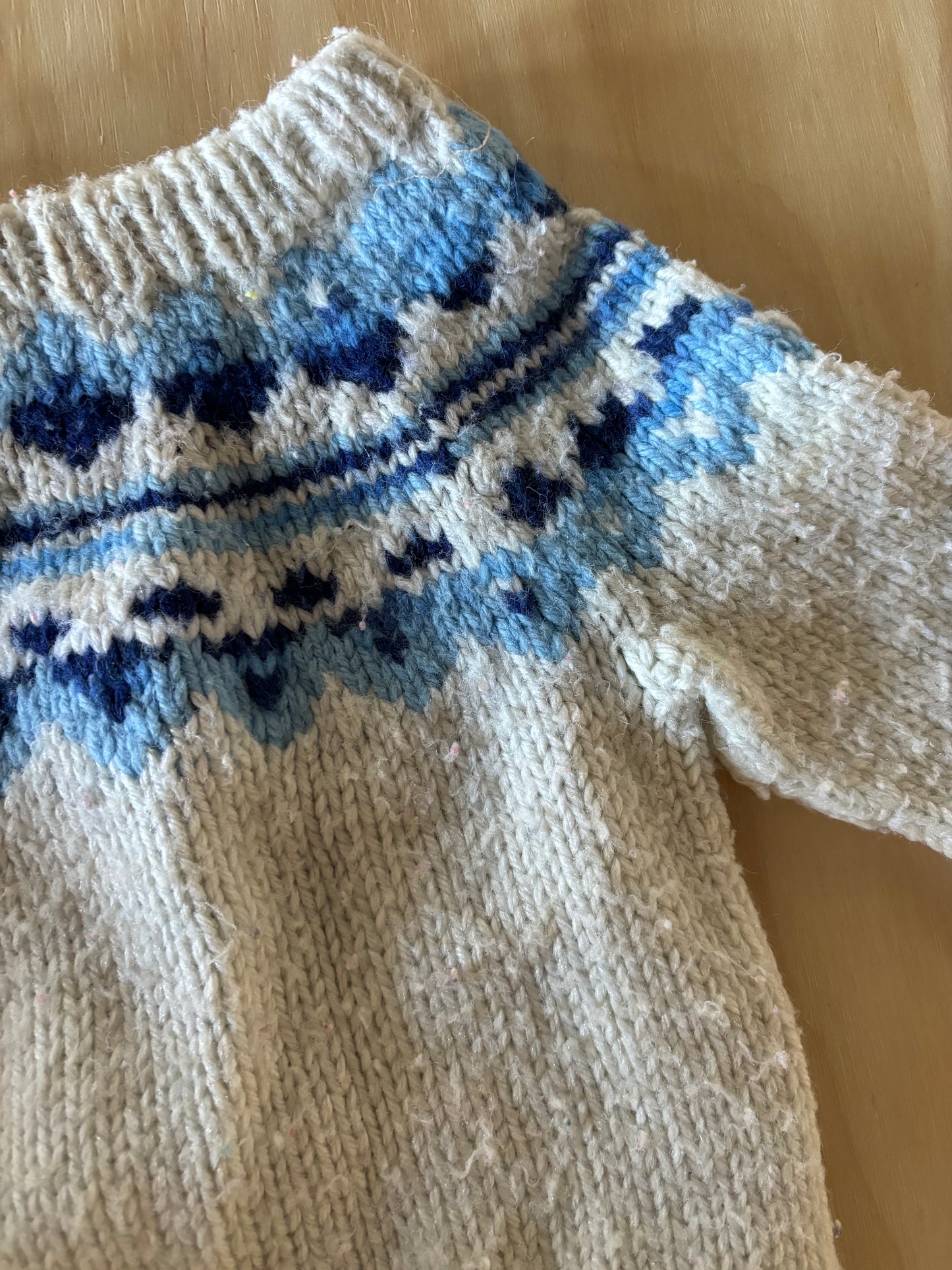 Vintage Baby Sweater