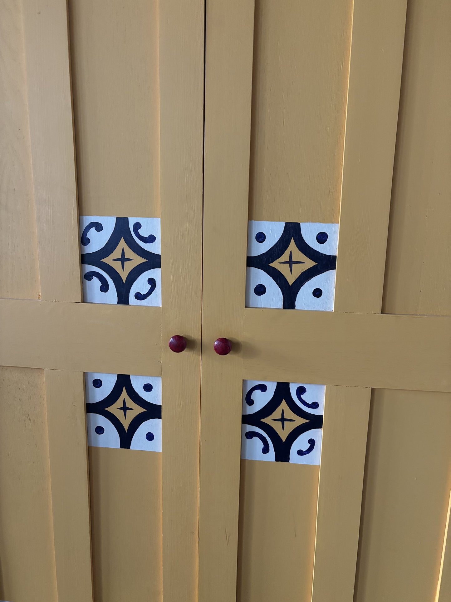 Vintage Painted Cabinet