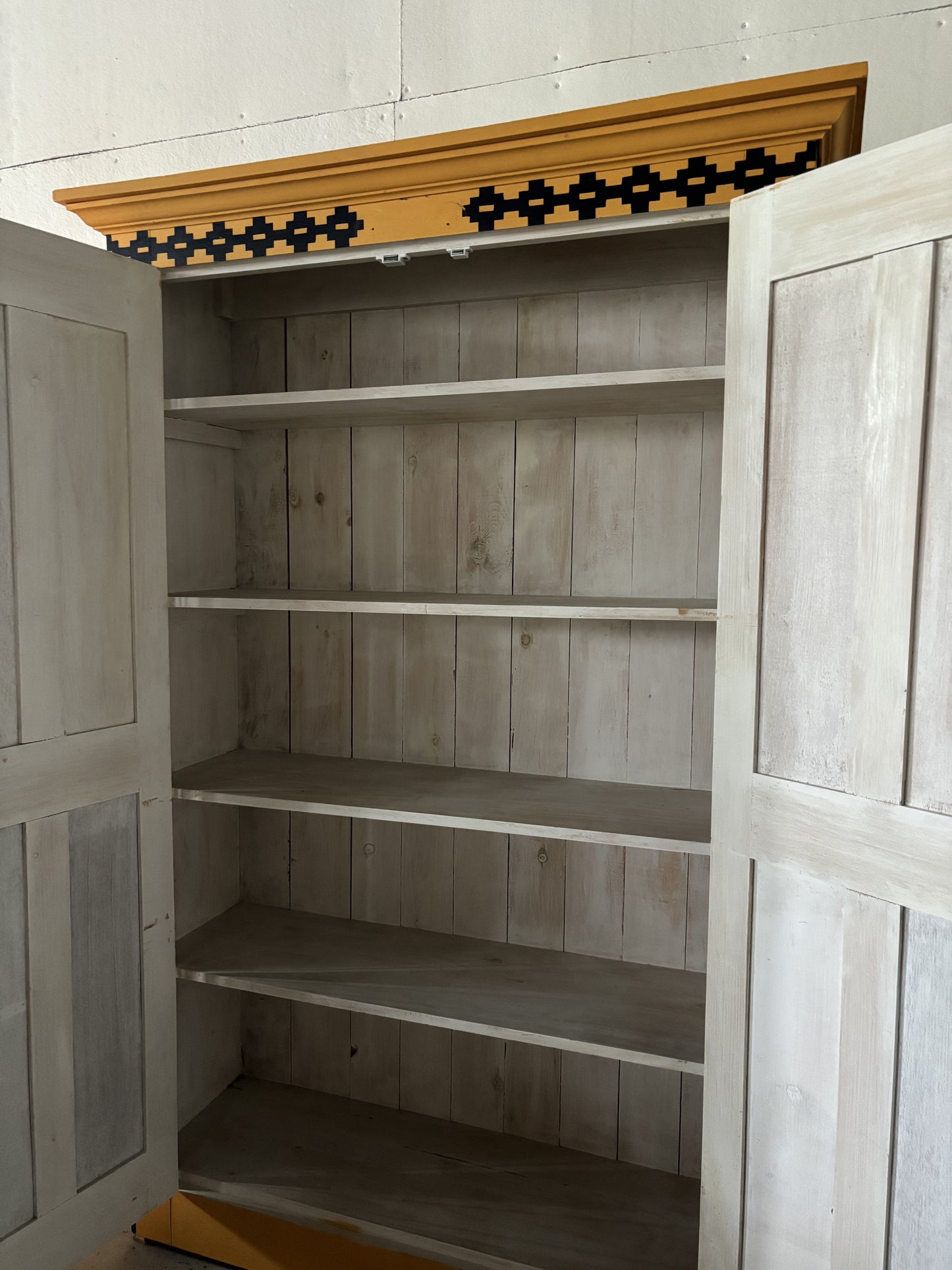 Vintage Painted Cabinet