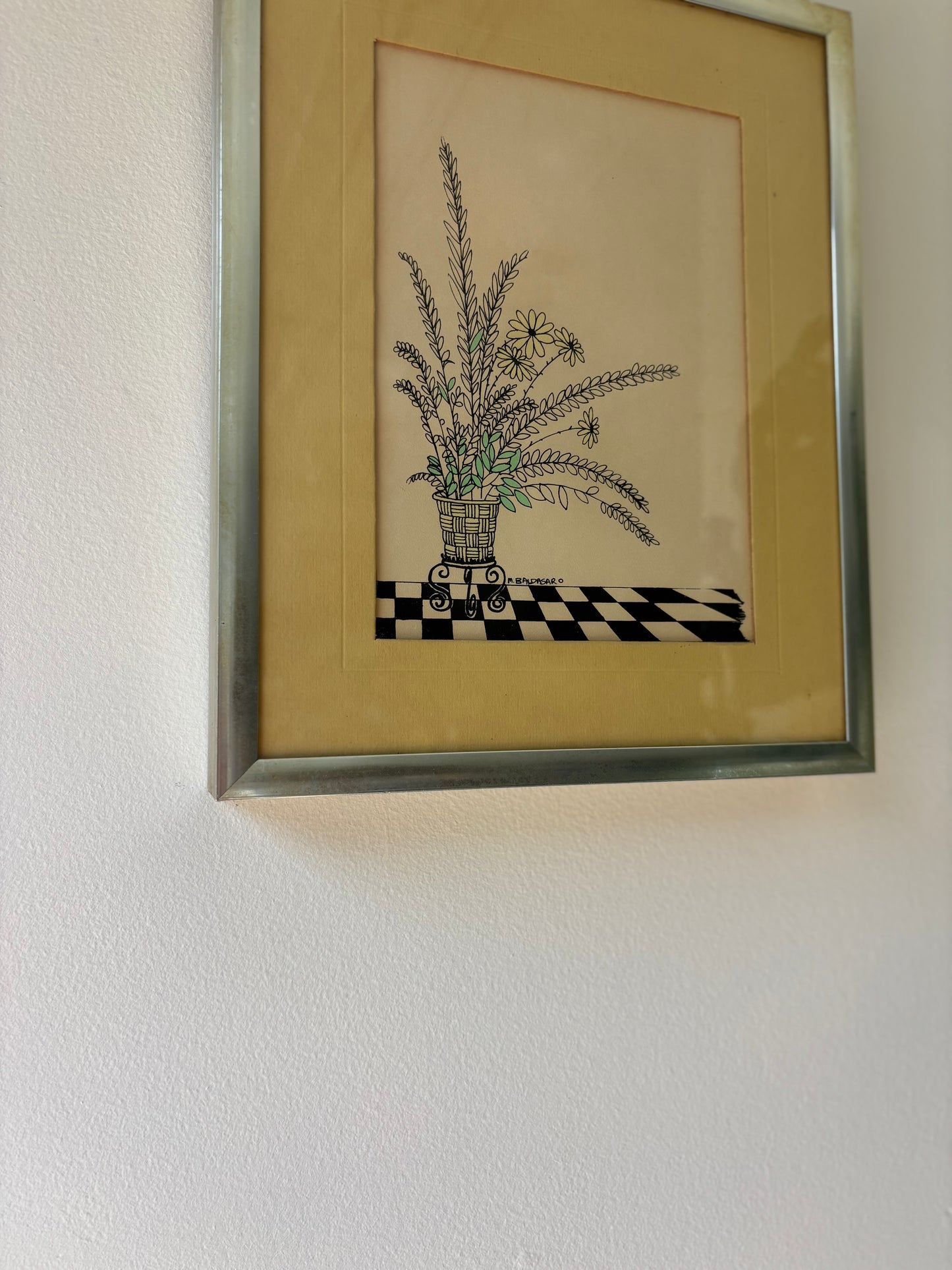 Vintage Floral Print