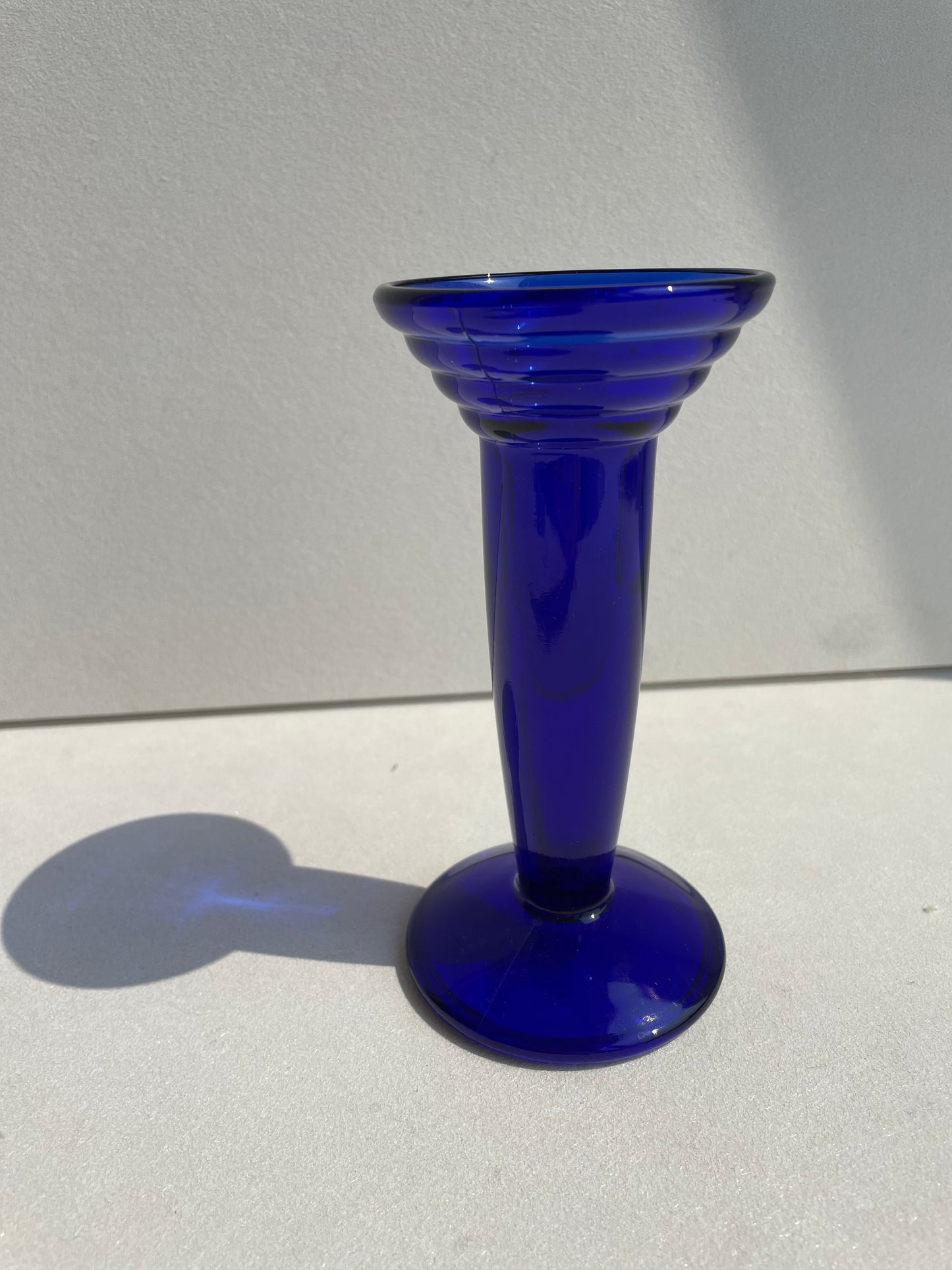 Vintage Glass Candlestick