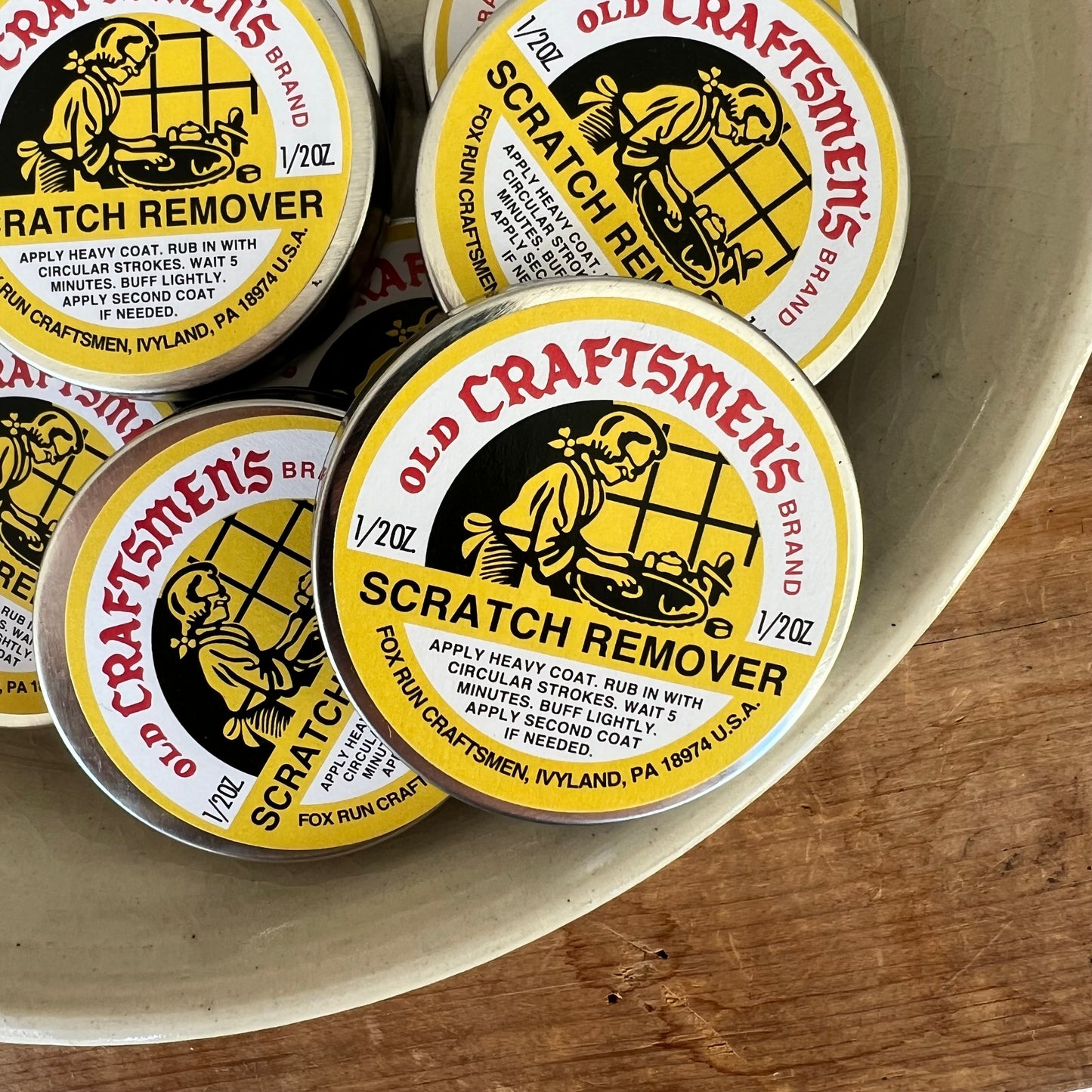 Scratch Remover Tin