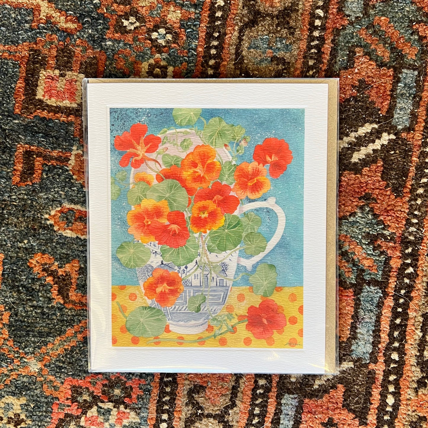 Nasturtiums Card