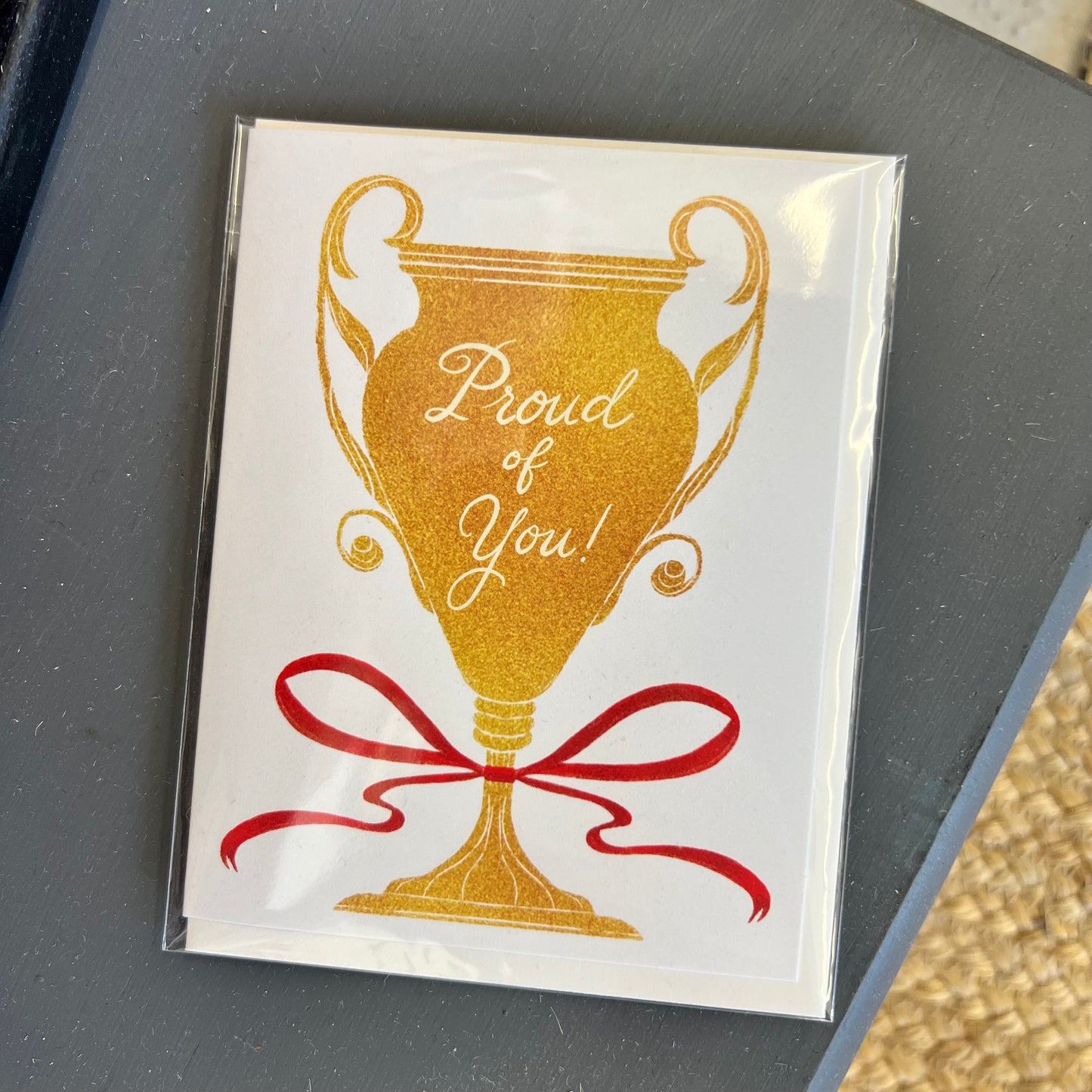 Congratulations Trophy Card
