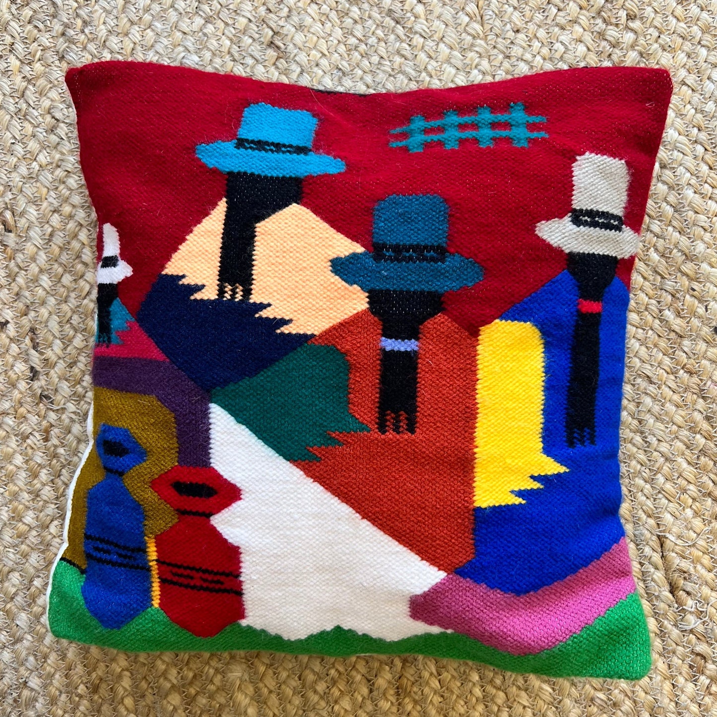 Vintage Woven Pillow
