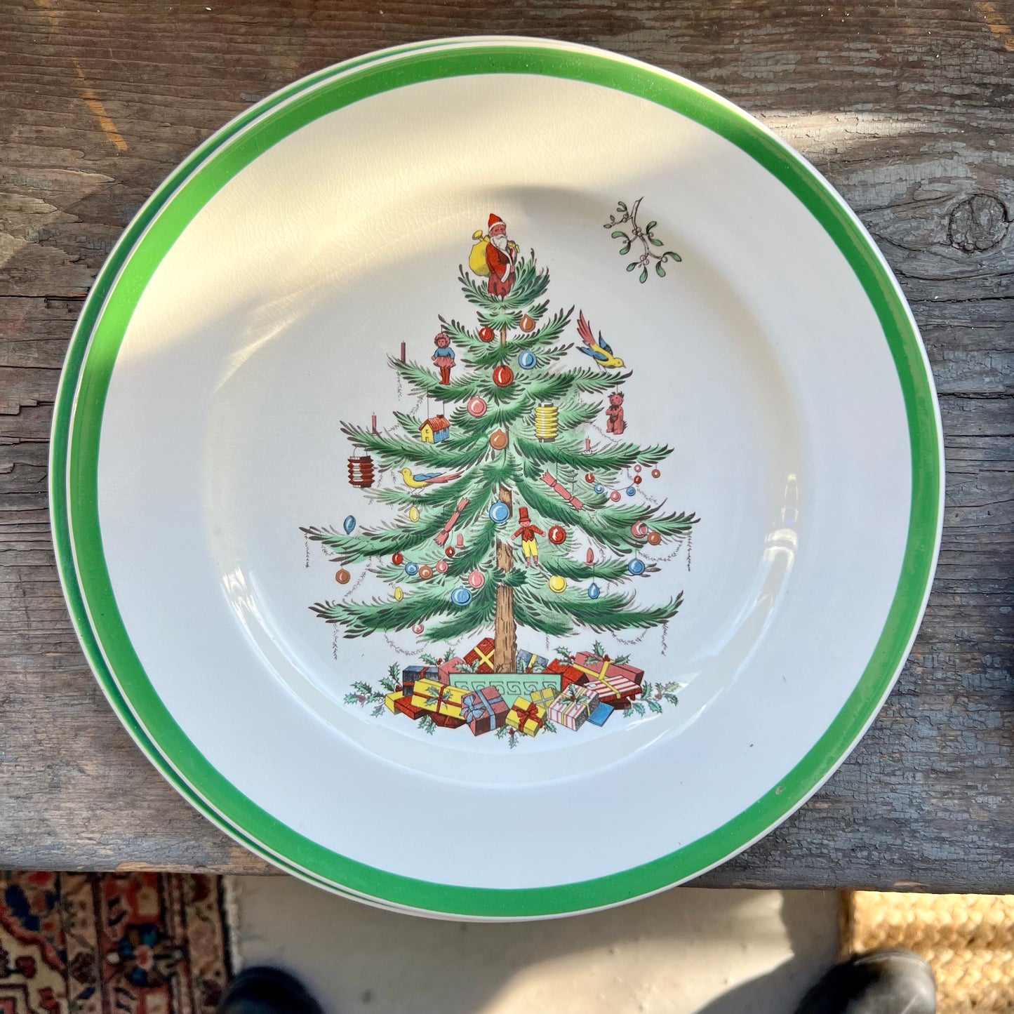 Christmas Tree Plate