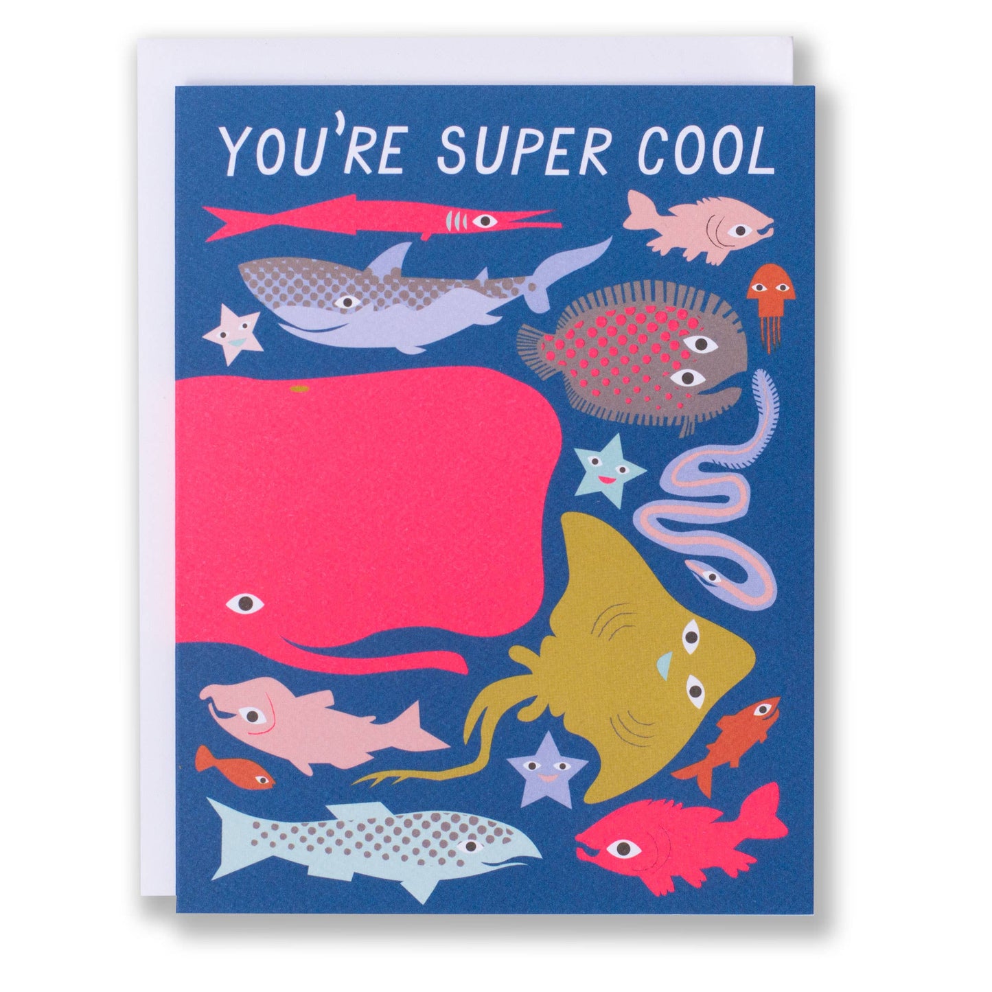 You're Super Cool Fish Card