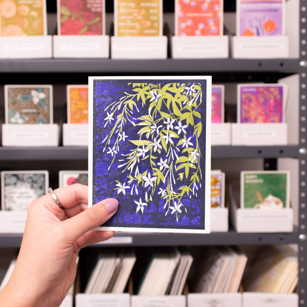 Climbing Jasmine Vine Card