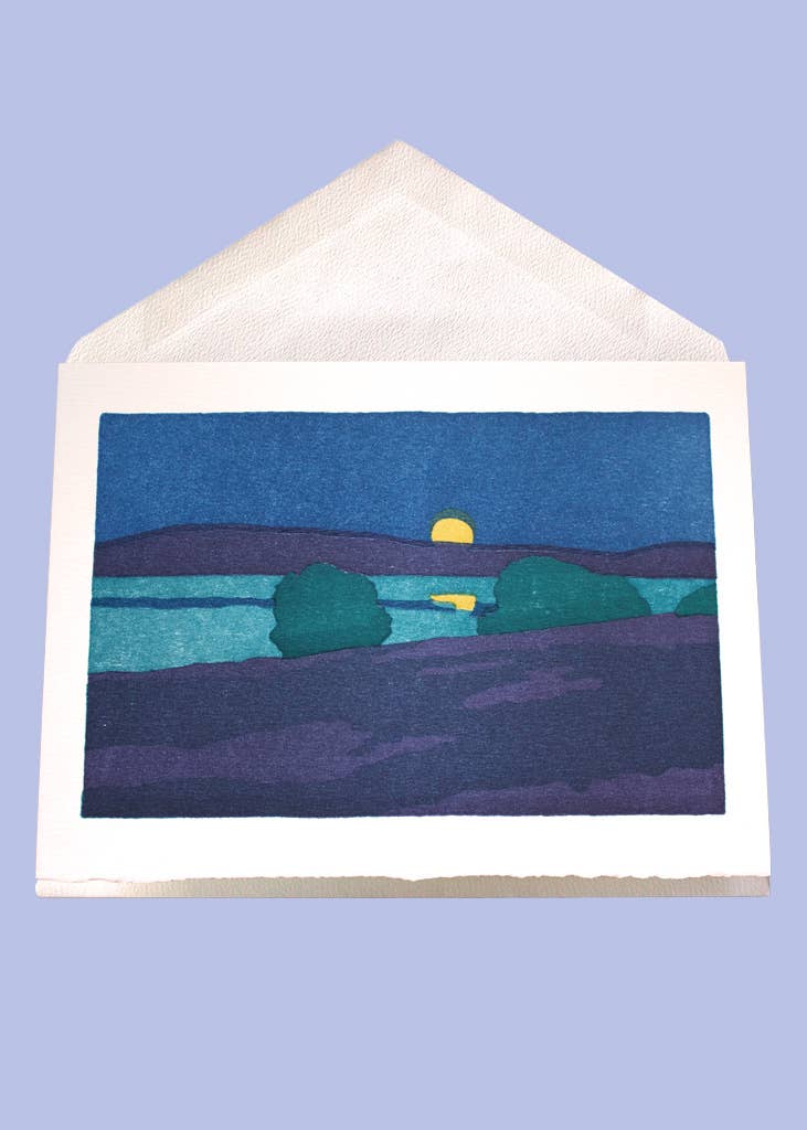 August Moon Card