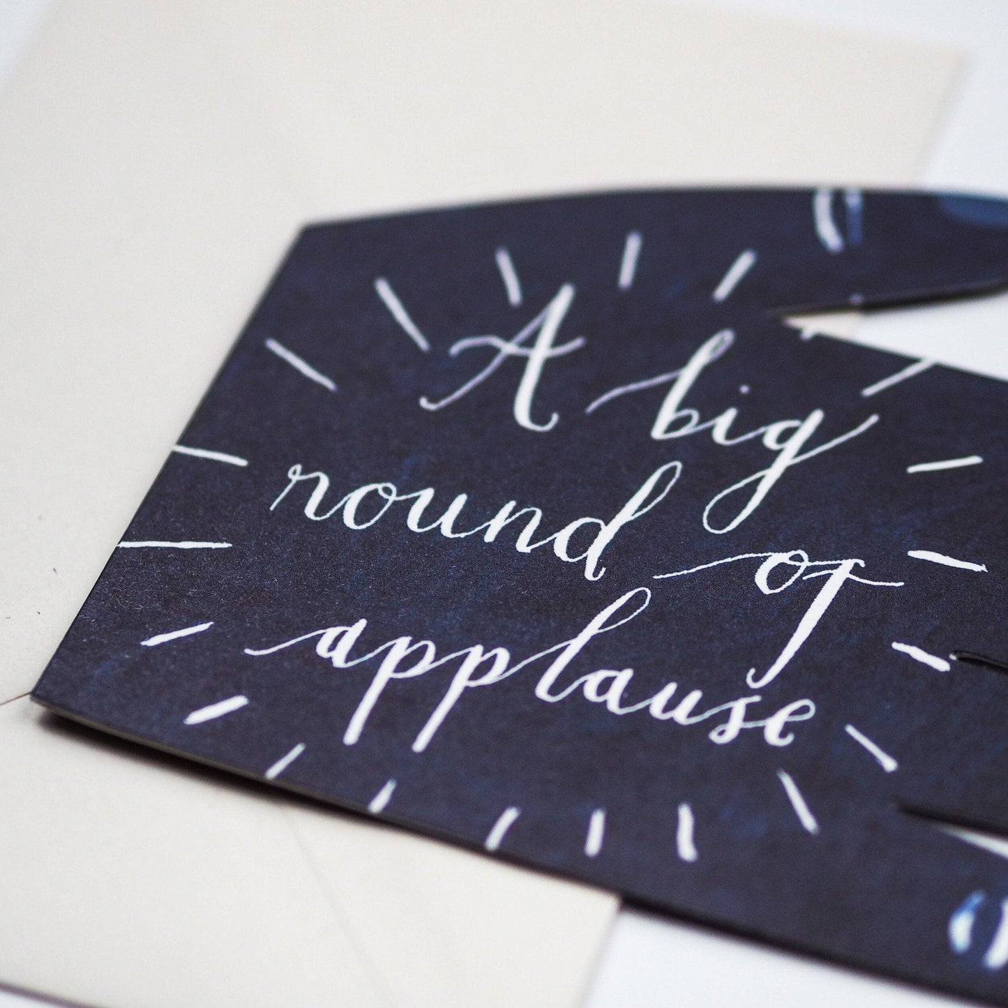 A Big Round of Applause Card