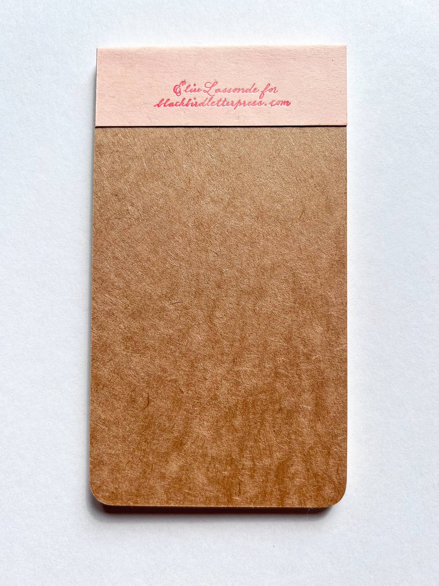 Bonnet Mushroom Notepad