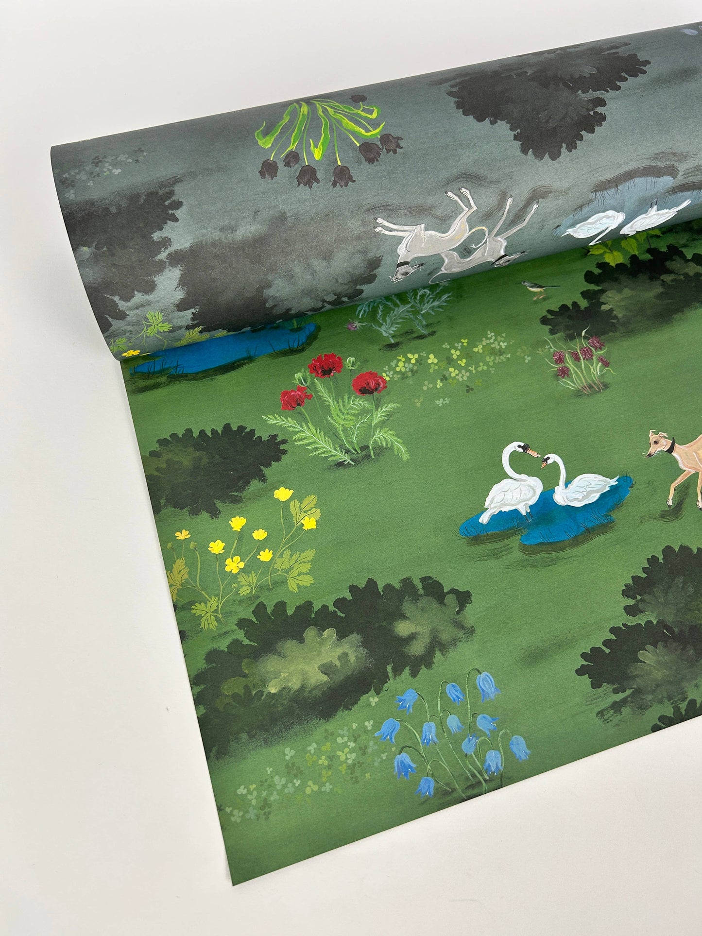 Bucolic Wrapping Paper - Polly Fern