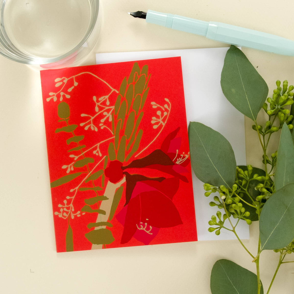 Holiday Bouquet Card