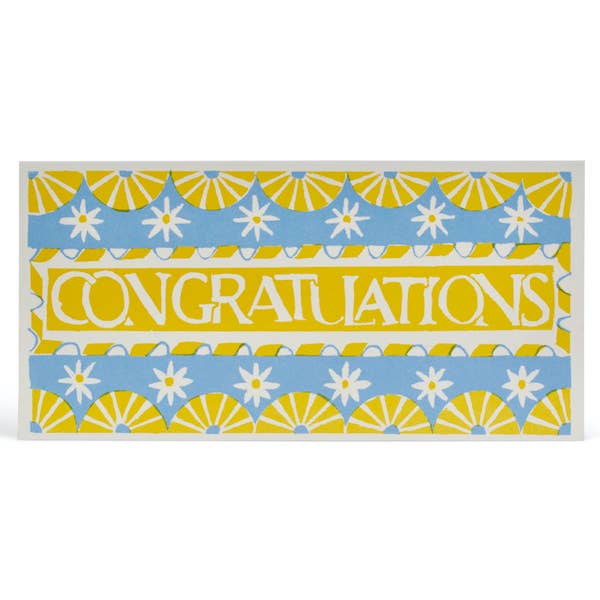 Congratulations Long Card
