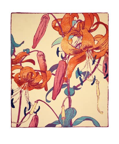 Tiger Lilies Card